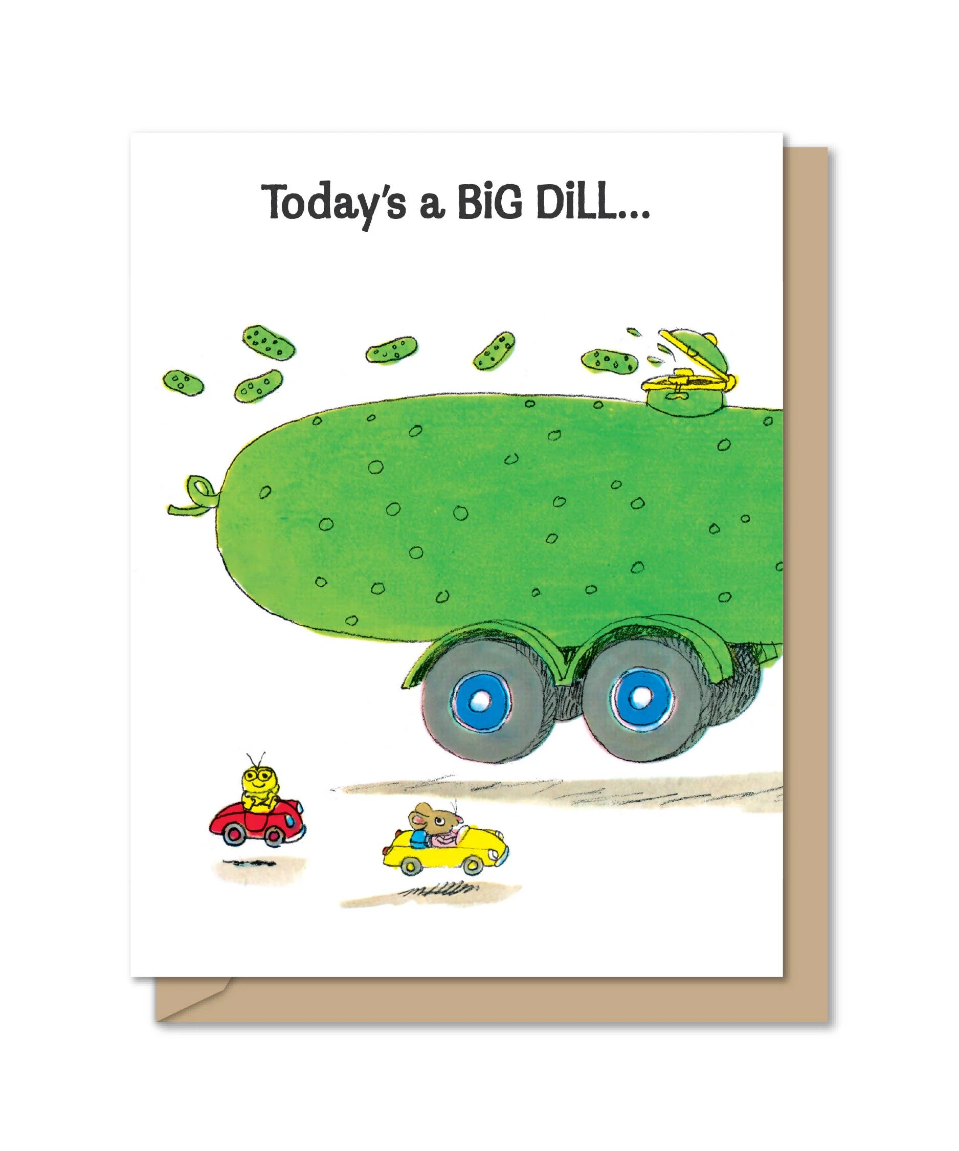 Big Dill Birthday Tri-Fold Card - Image 2