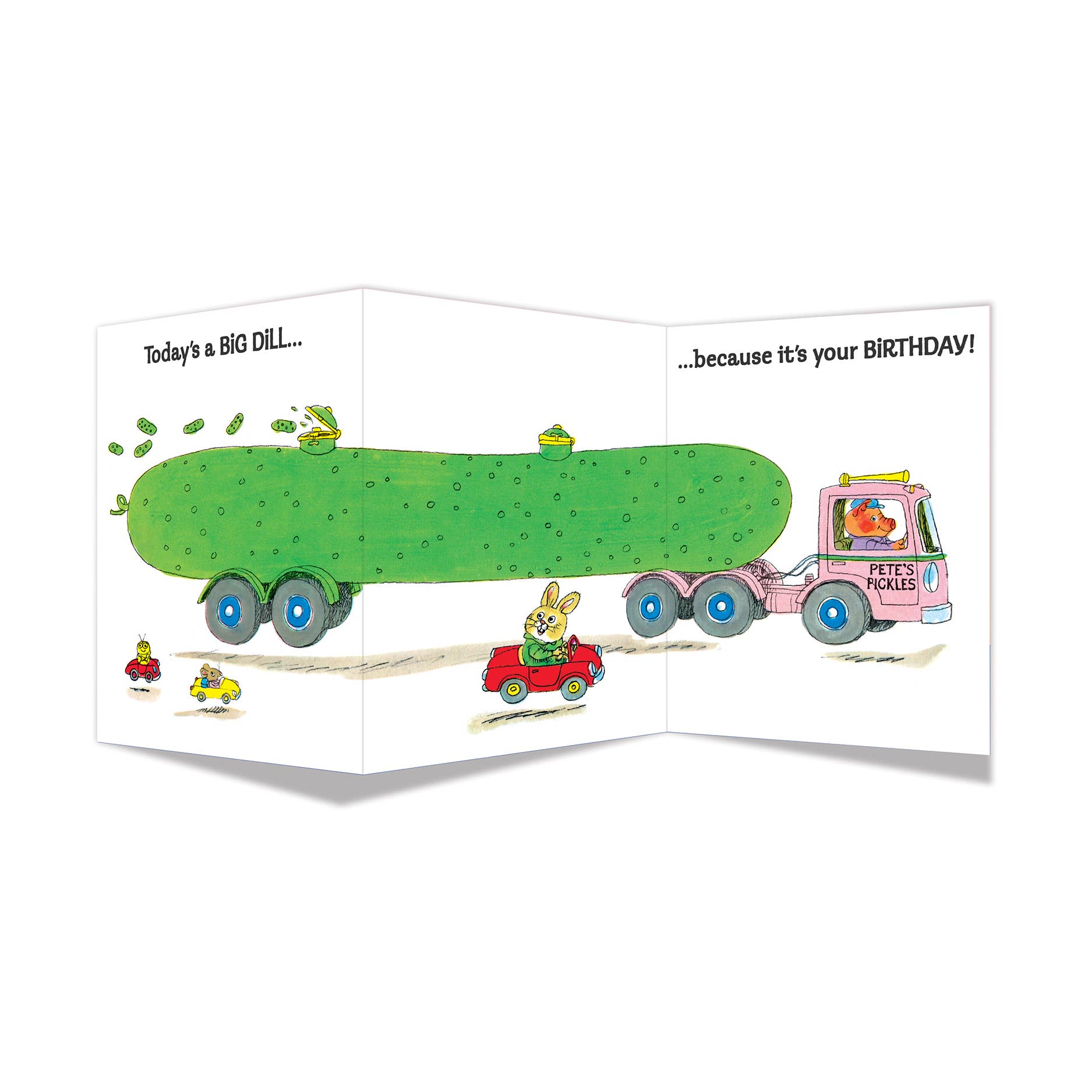 Big Dill Birthday Tri-Fold Card - Image 3