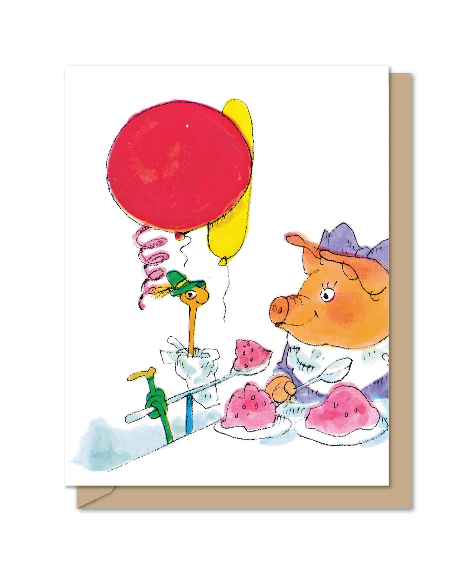 Lowly's Party Birthday Tri-Fold Card - Image 2