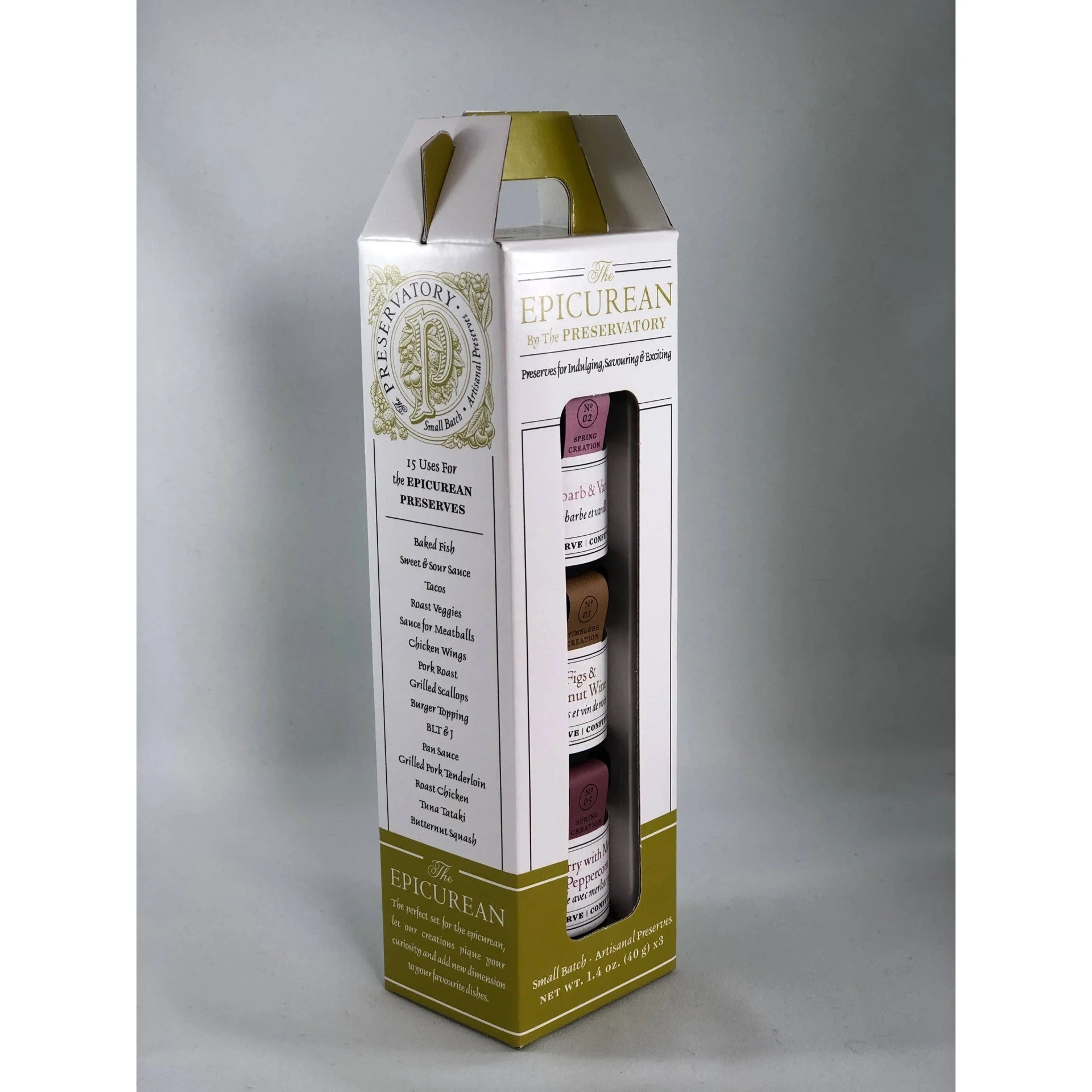 The Epicurean Trio Preserves