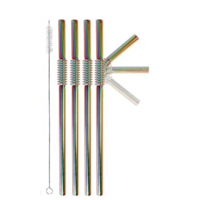 Turtleneck Stainless Steel Bendable Straws - Image 5