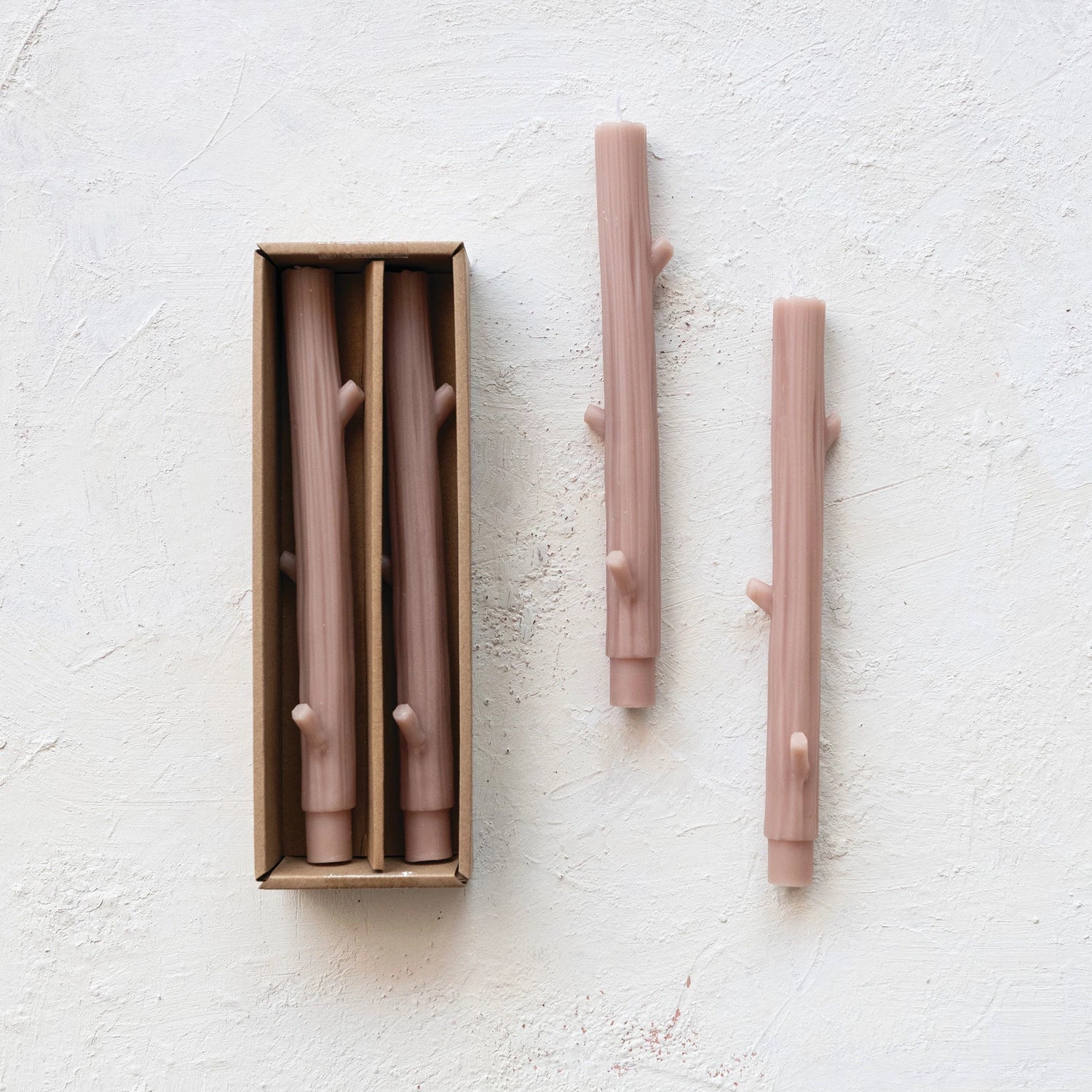 Twig Shaped Taper Candles - Image 2