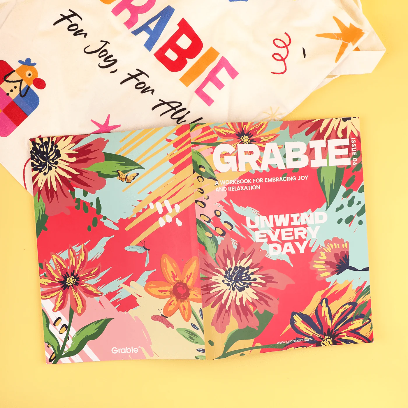 Unwind Every Day Self Care Art Workbook - Image 5