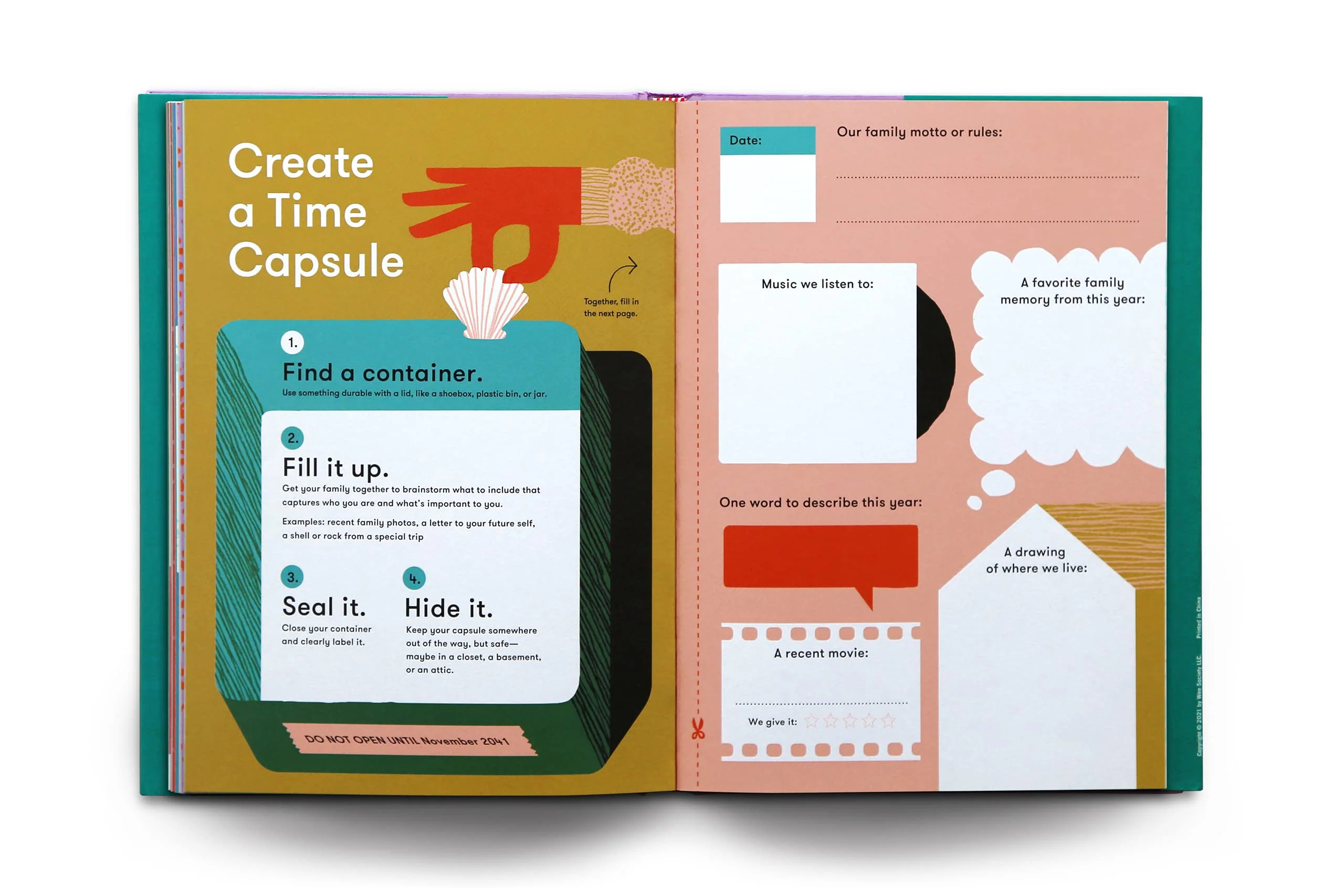 Us: A Compendium: A Fill-In Journal for Kids and Their Grown-ups - Image 5