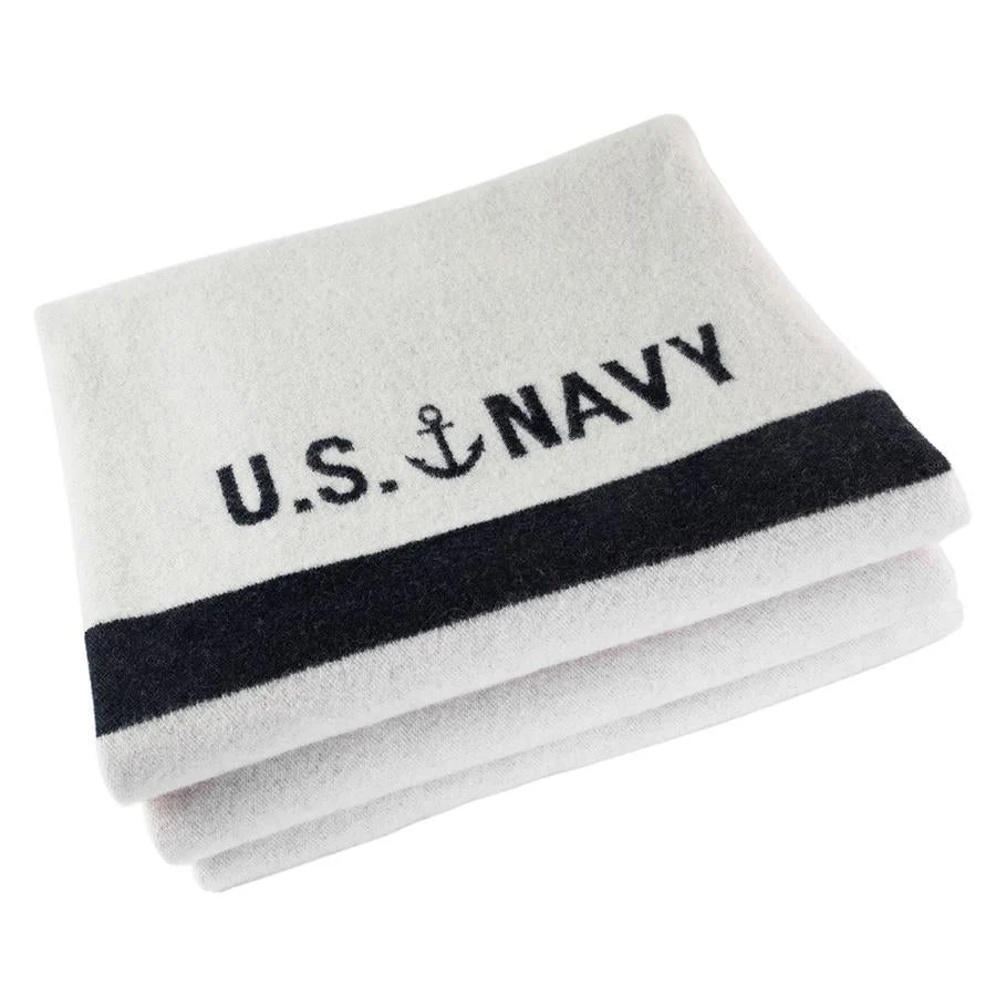 US Navy Blanket: Cream - Image 2