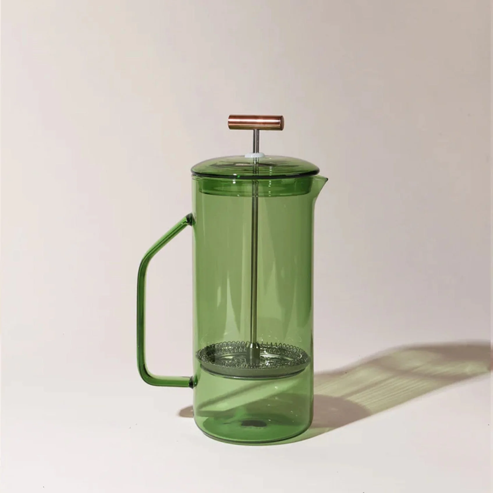 Verde Green Glass French Press