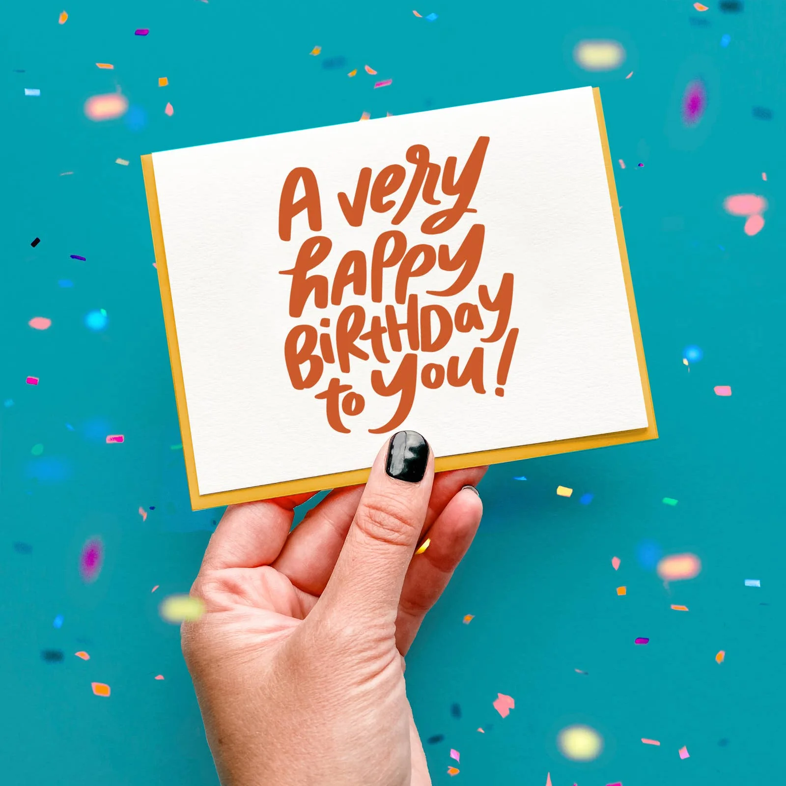 Very HBD Birthday Card - Image 2