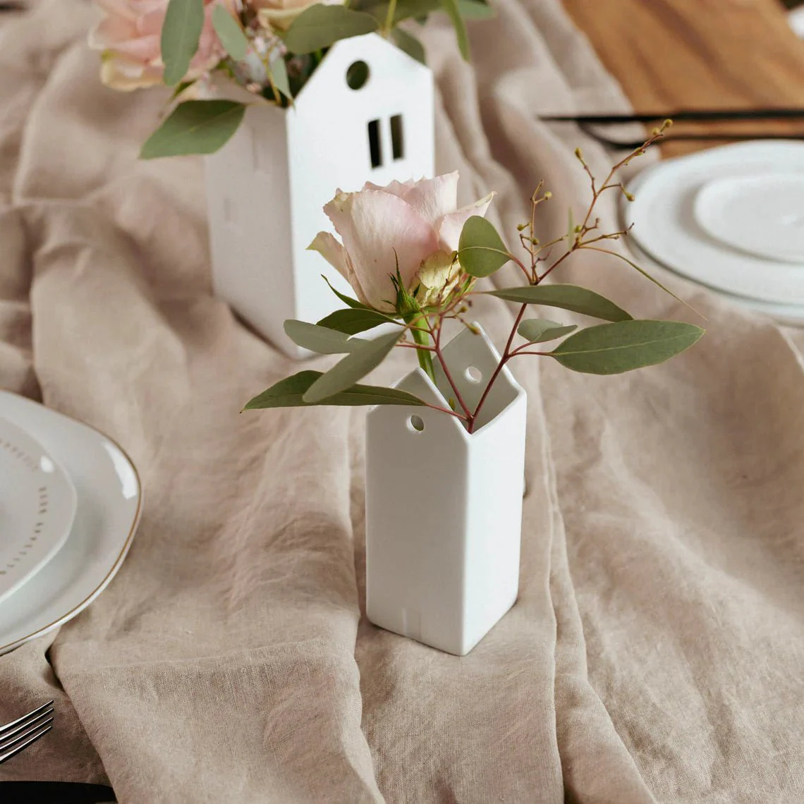 Village House Vase - Image 3
