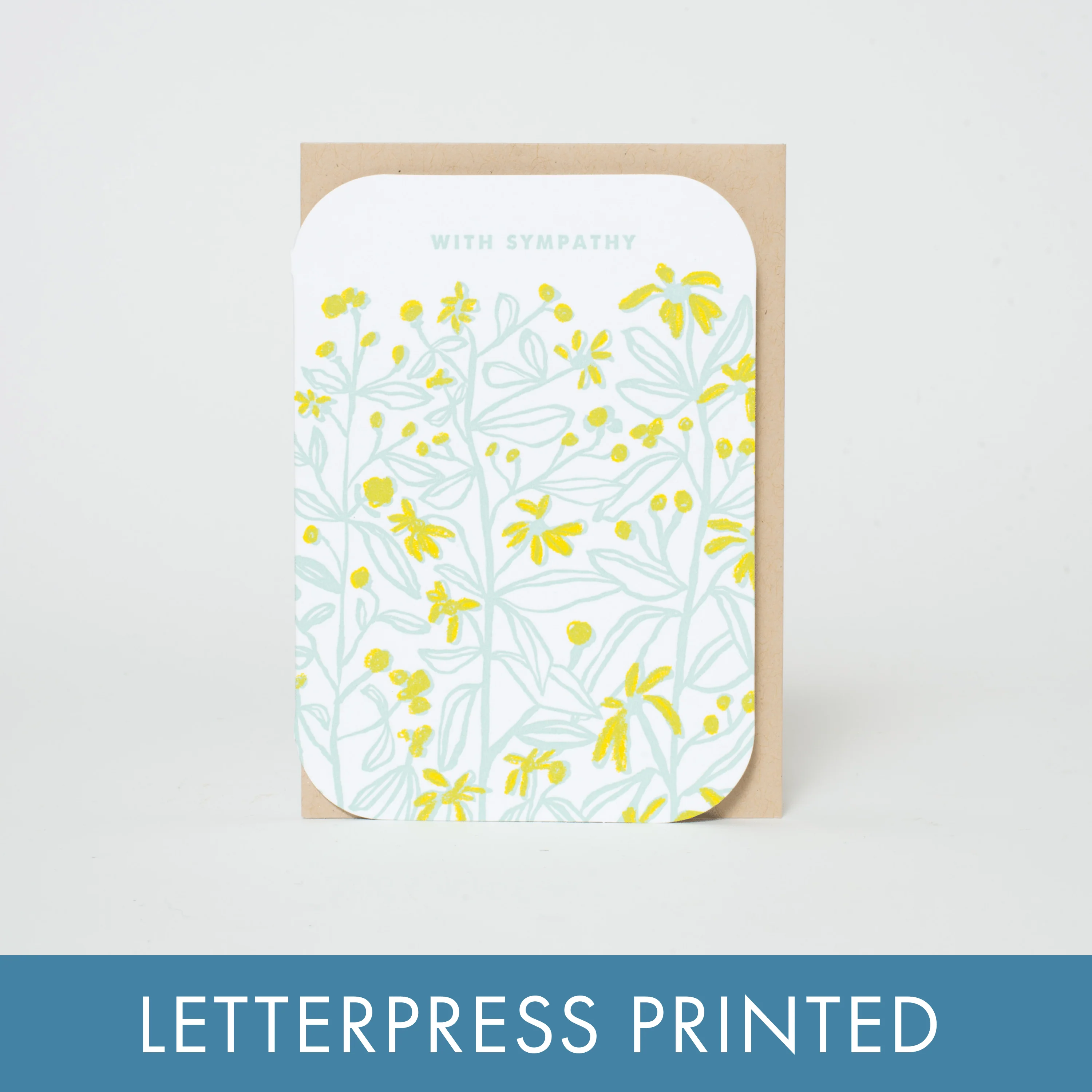 Floral Sympathy Card - Image 2