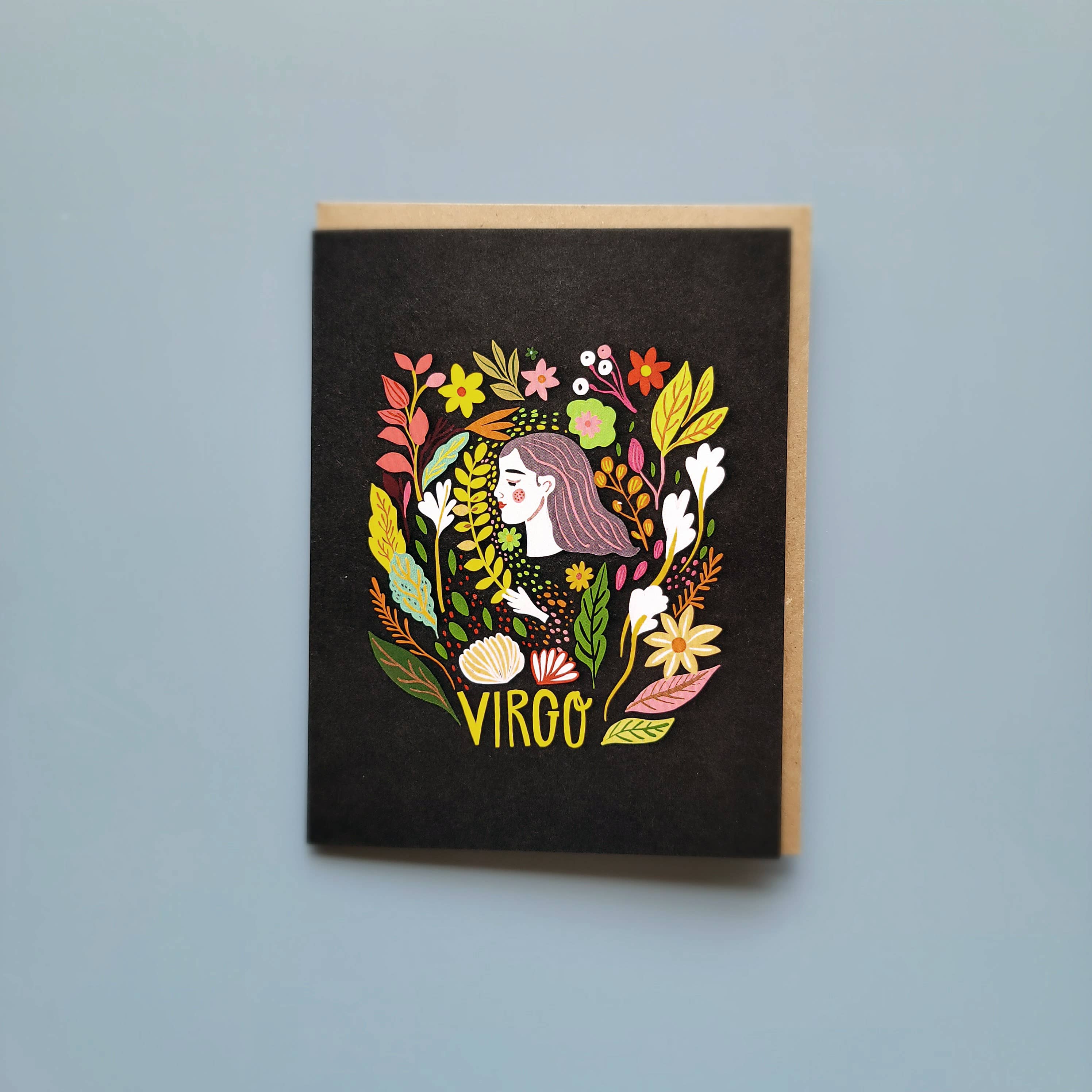 Virgo Zodiac Greeting Card - Image 2