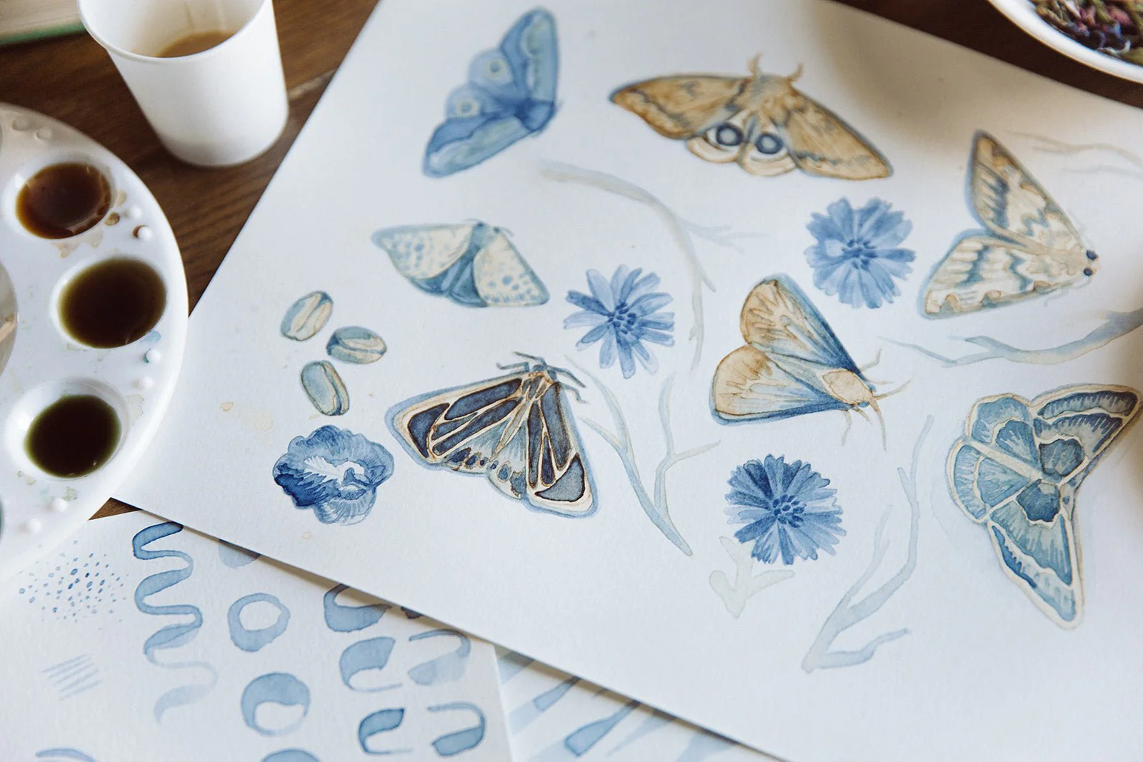 Paint with Coffee + Tea Art Kit - Image 5