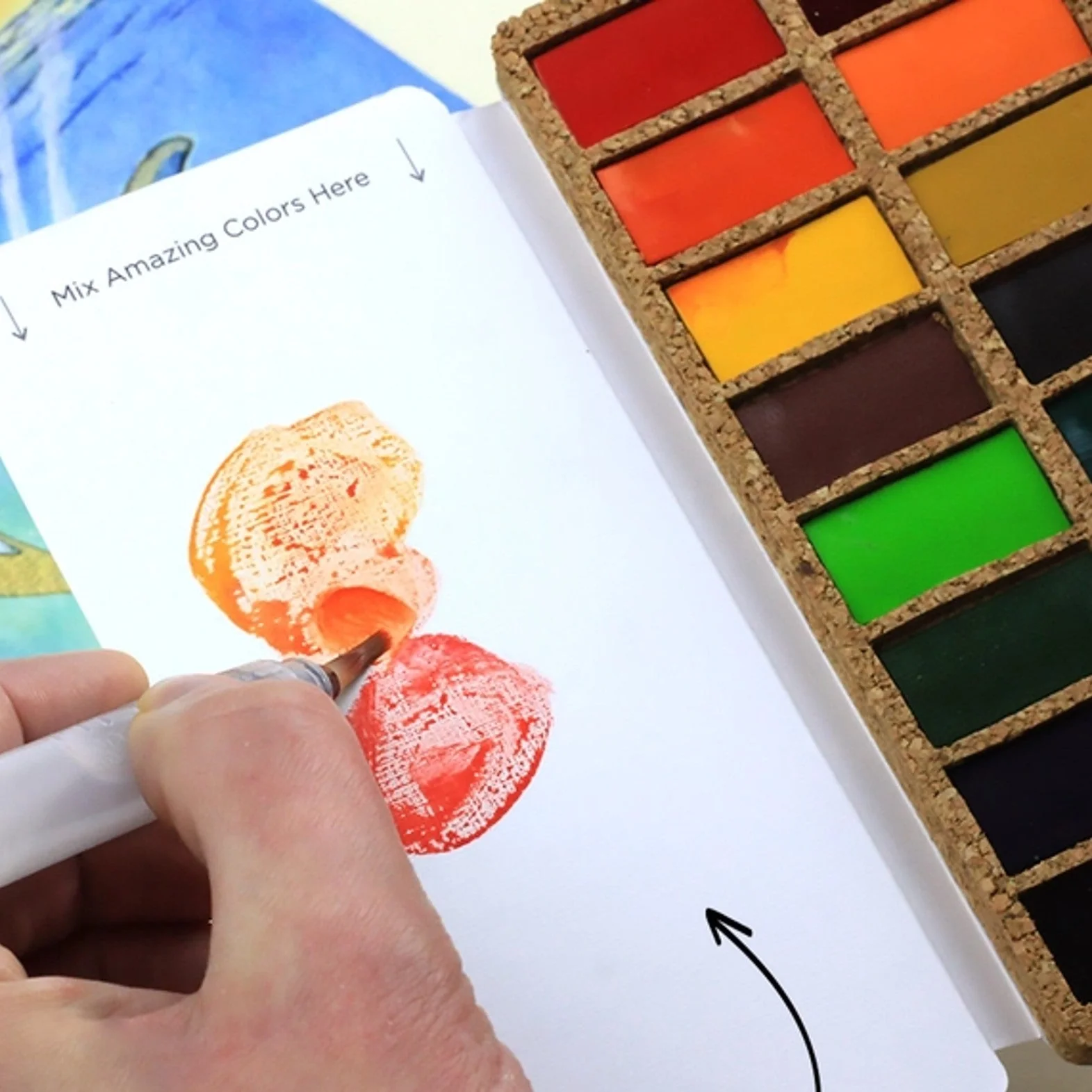 Watercolor Pans: Original - 16 Colors - Image 3