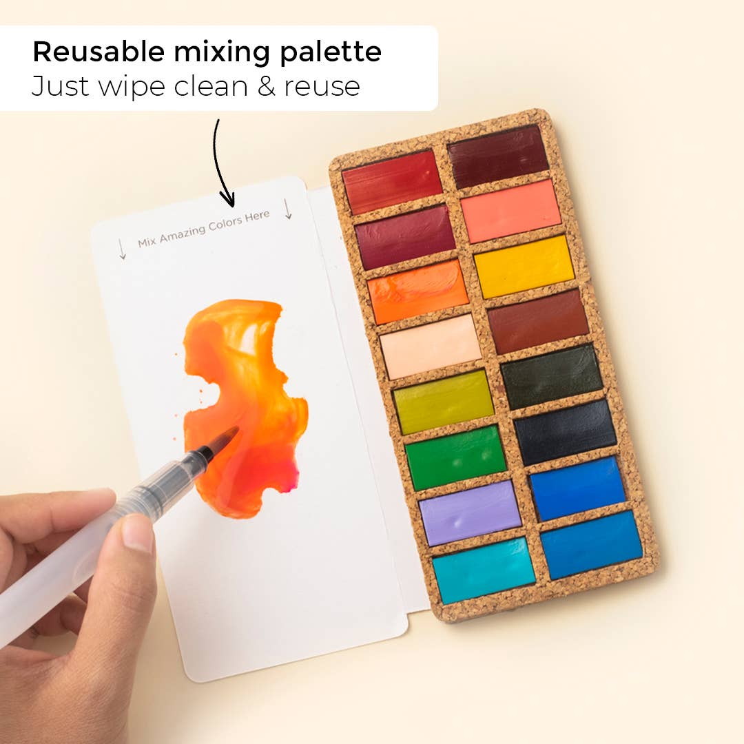 Watercolor Pans: Spring - 16 Colors - Image 5