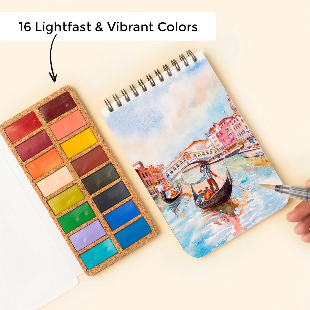 Watercolor Pans: Spring - 16 Colors - Image 6