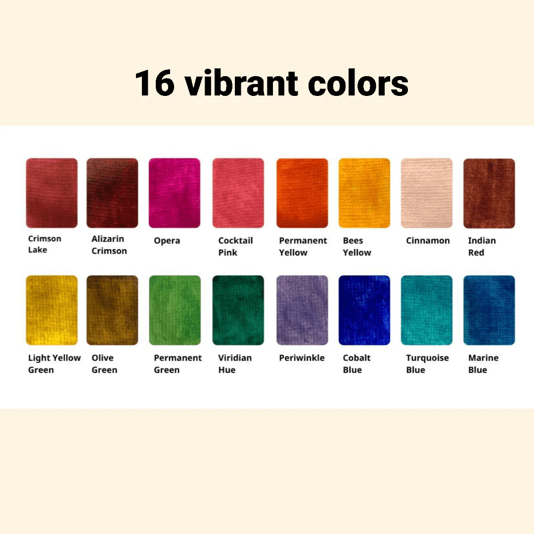 Watercolor Pans: Spring - 16 Colors - Image 7