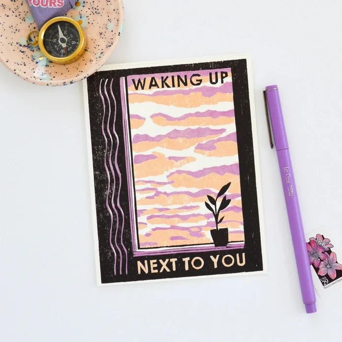 Waking Up Next To You Love Card - Image 2
