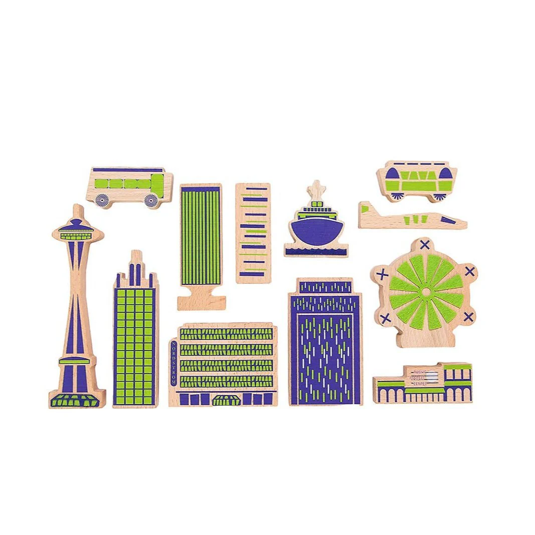 Wanderlust Seattle Wooden Play Set - Image 2