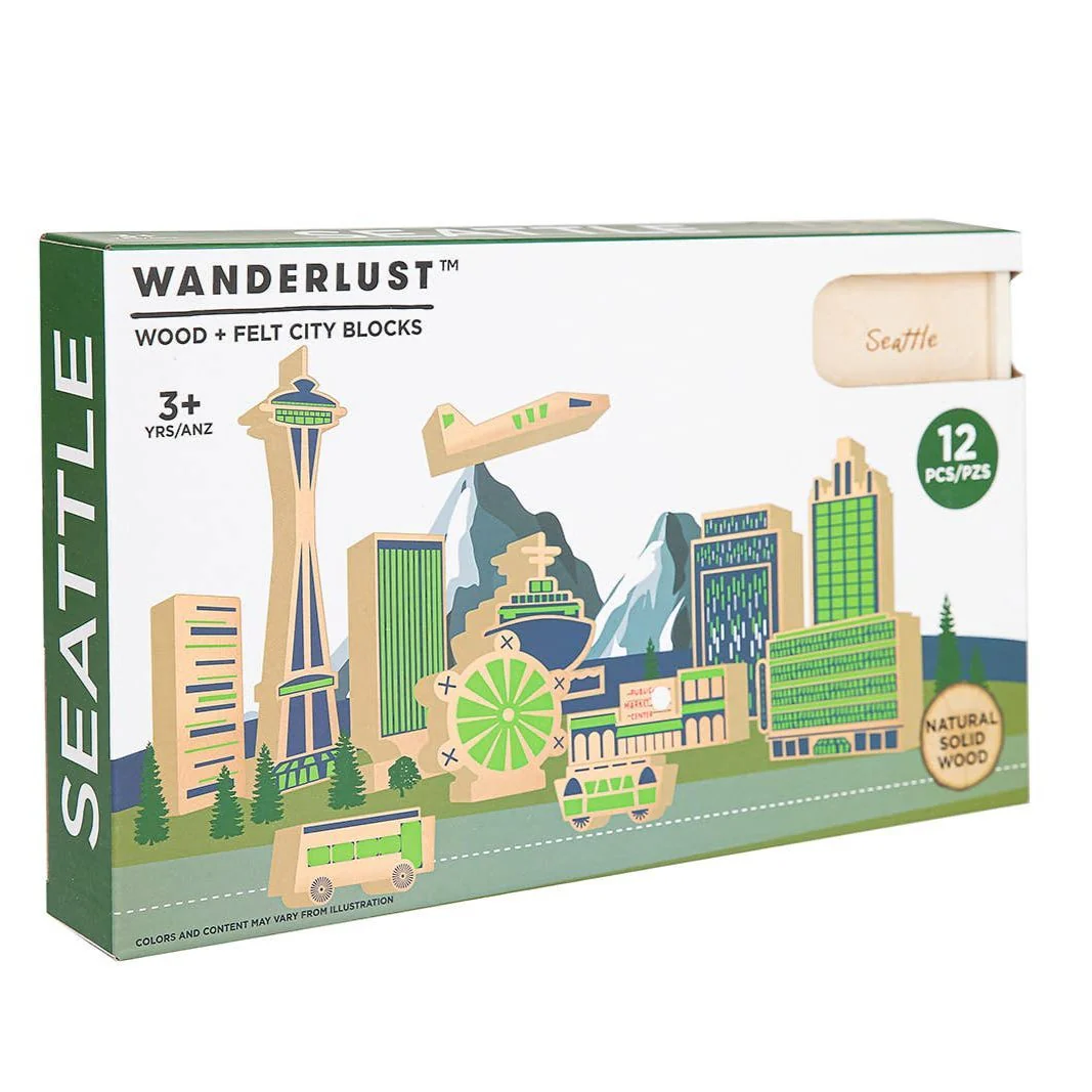 Wanderlust Seattle Wooden Play Set - Image 3