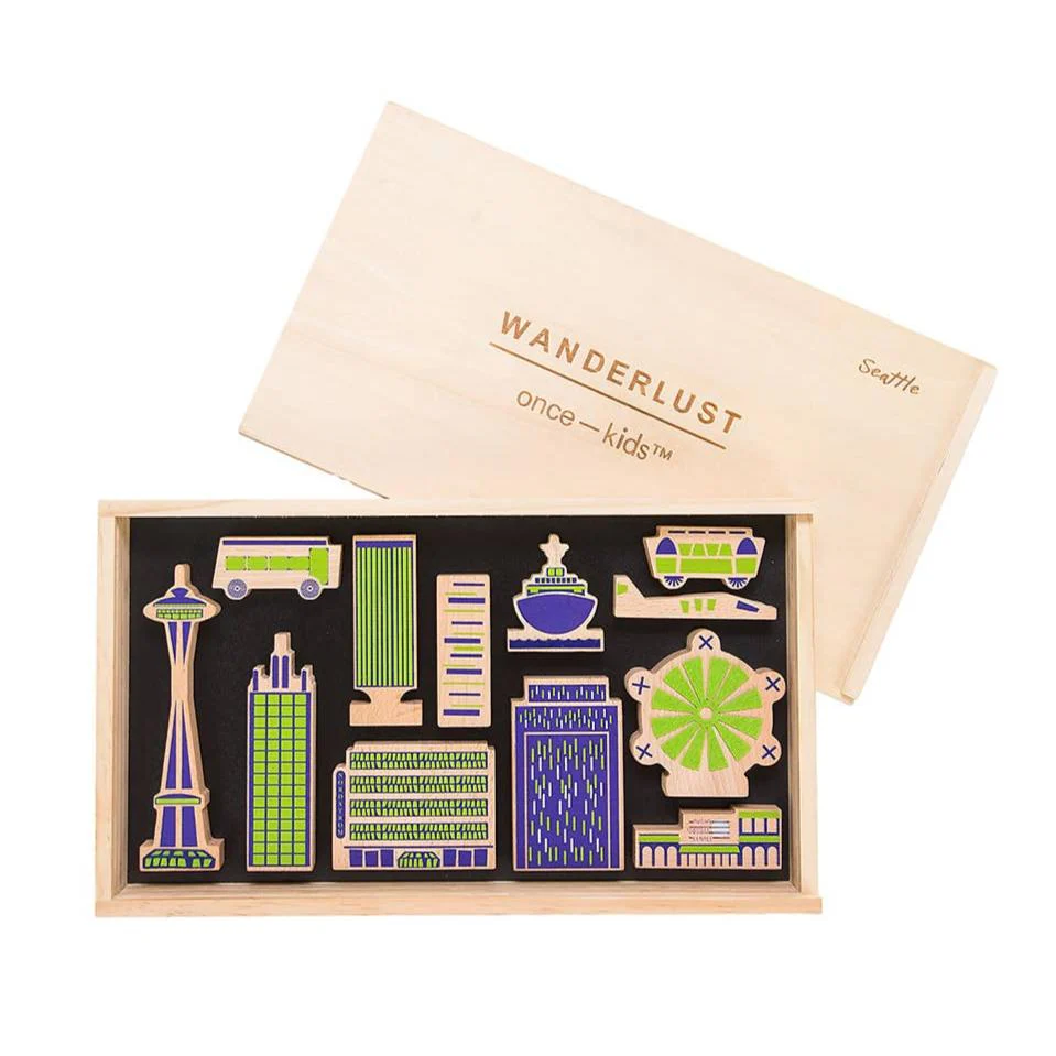 Wanderlust Seattle Wooden Play Set - Image 4