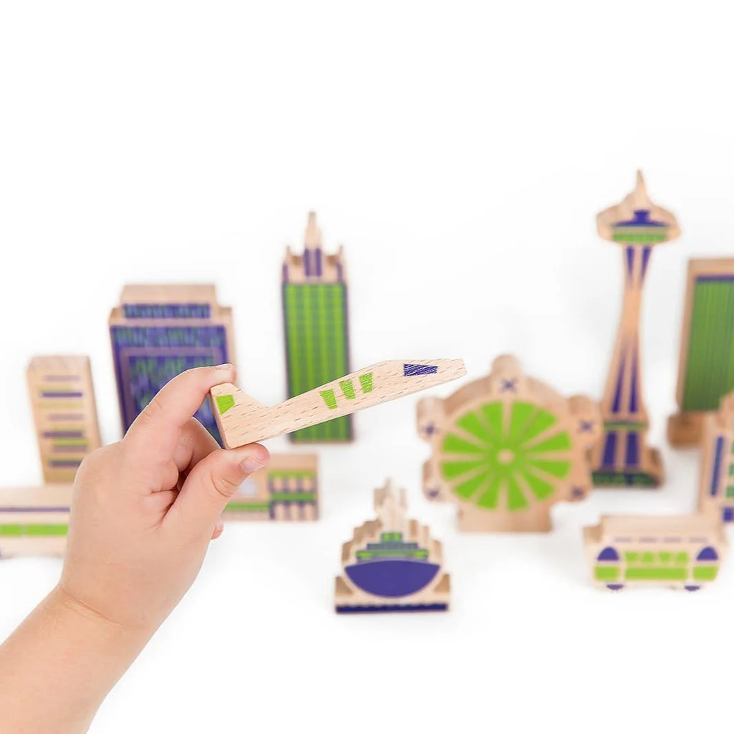 Wanderlust Seattle Wooden Play Set - Image 7