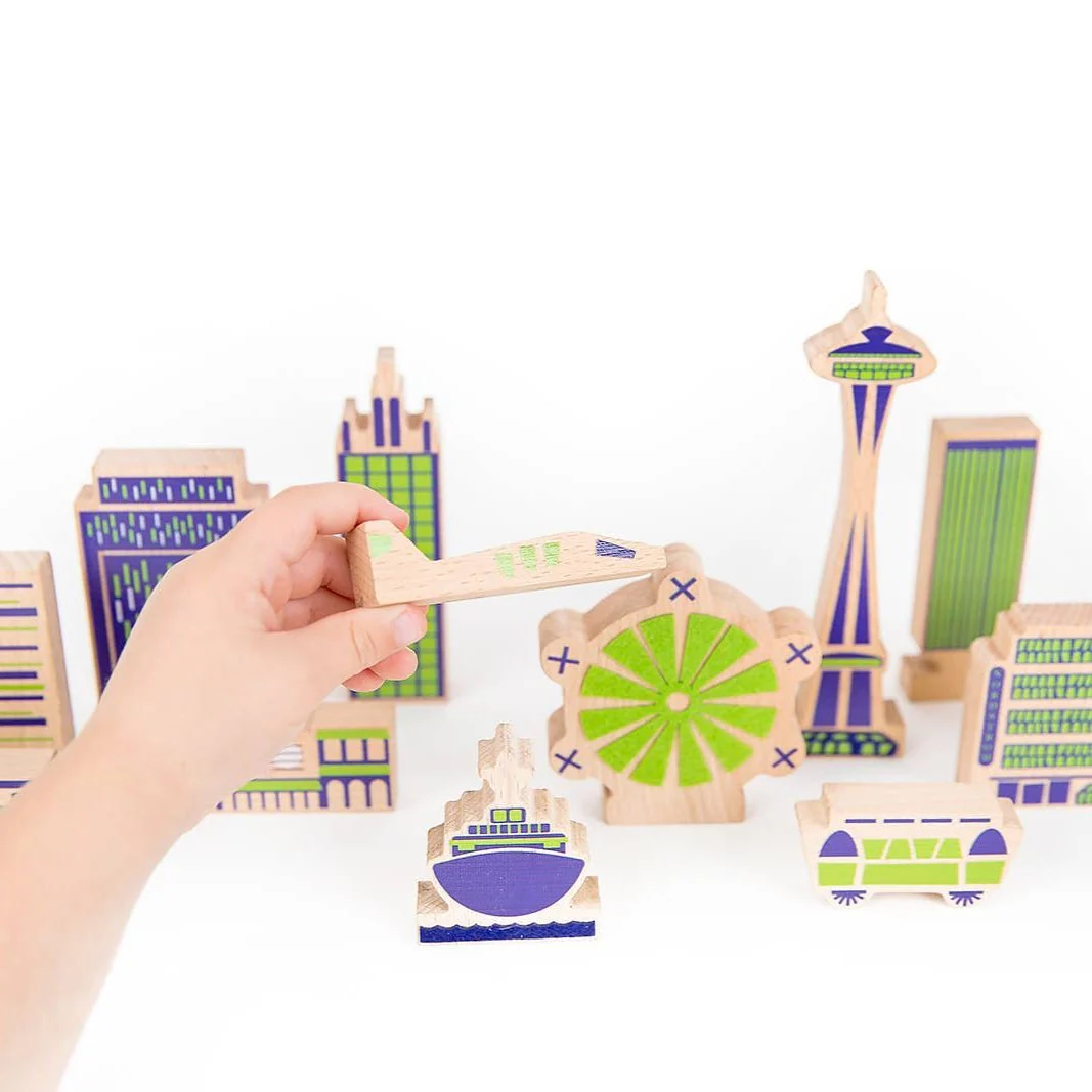 Wanderlust Seattle Wooden Play Set - Image 8