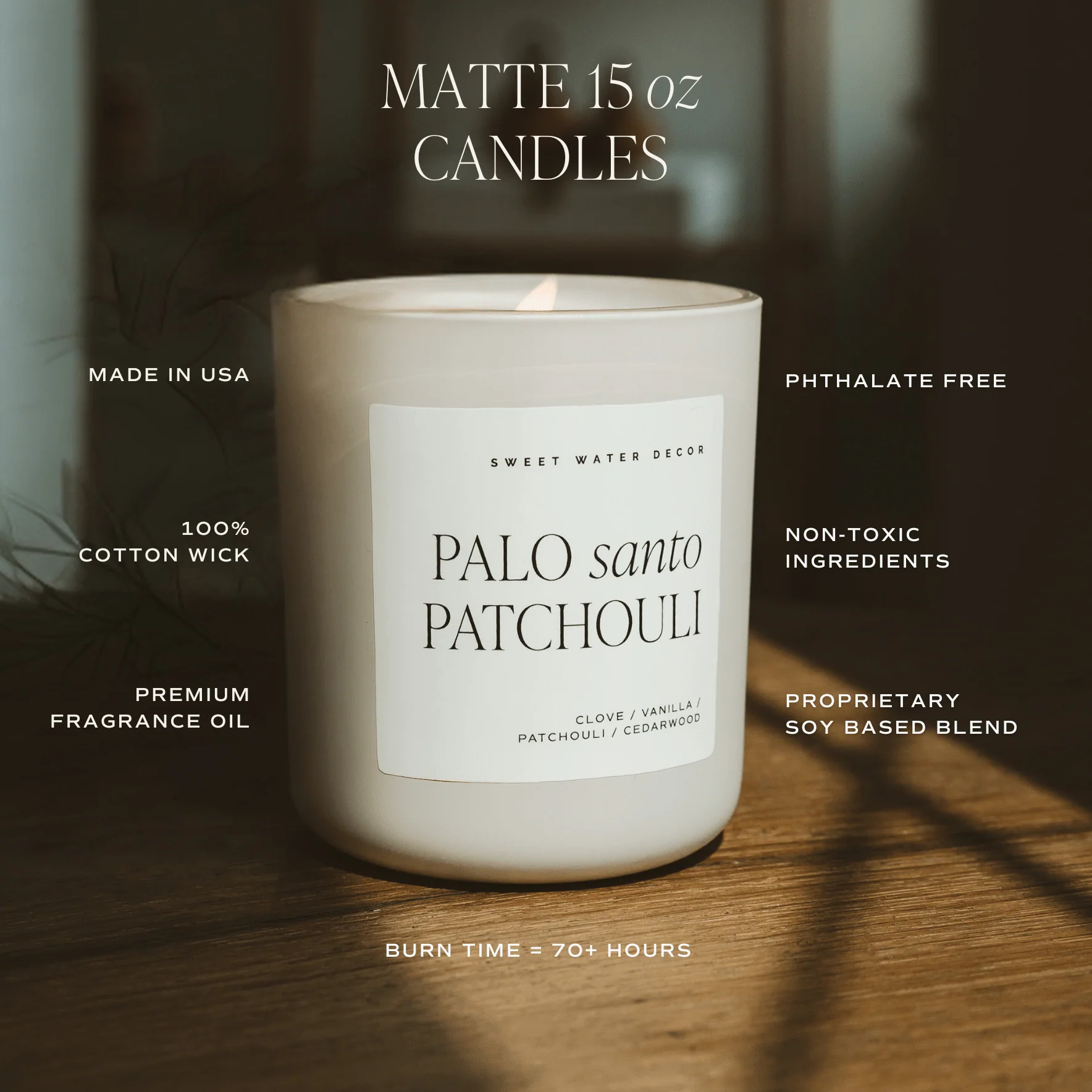 Warm + Cozy Candle - 15oz - Image 5