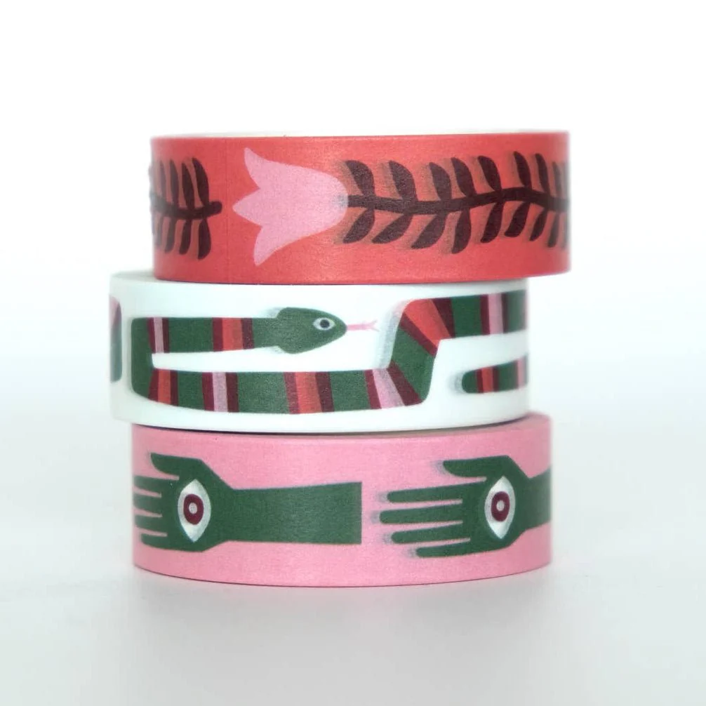 Folk Art Prints Washi Tape - Image 3
