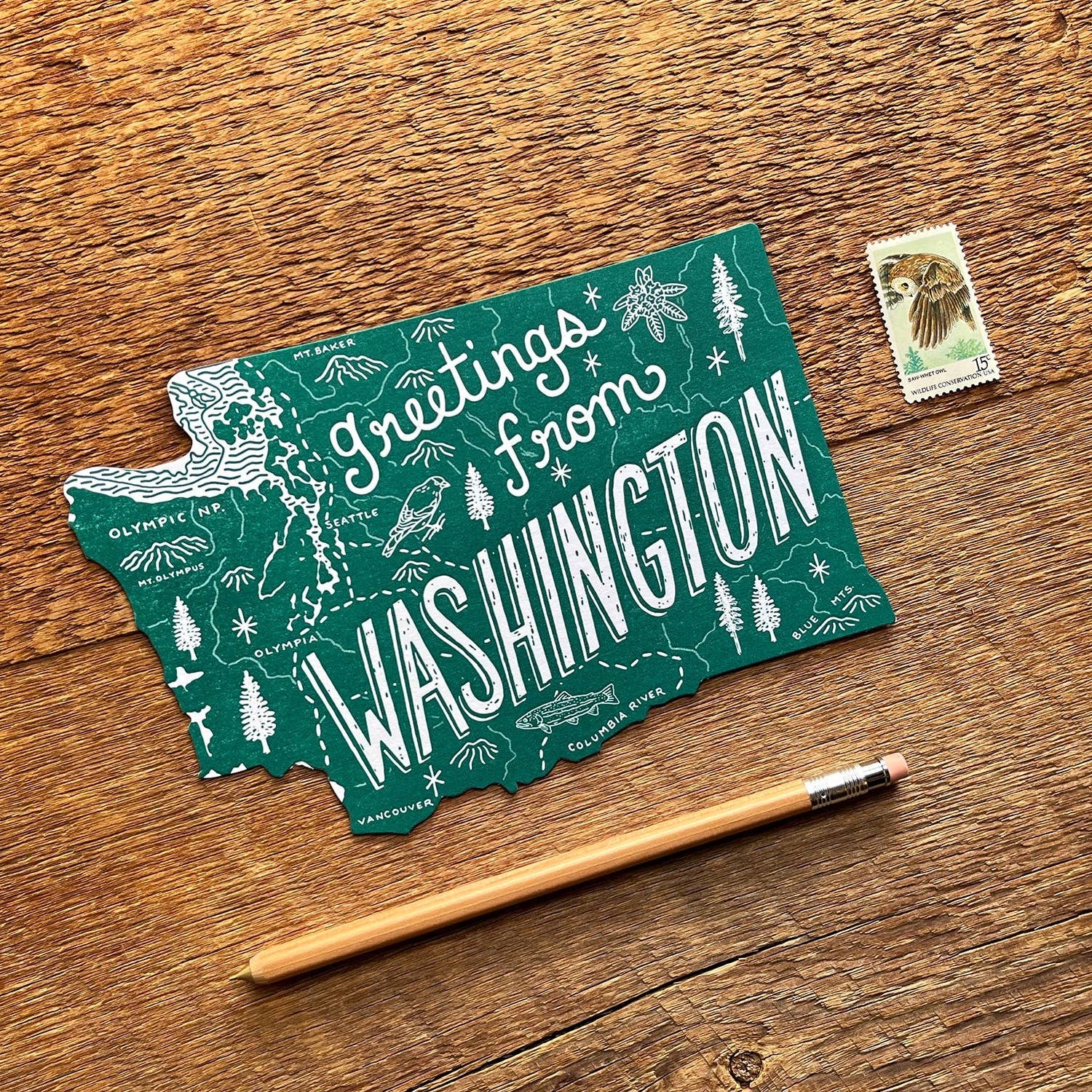 Washington Postcard - Image 4