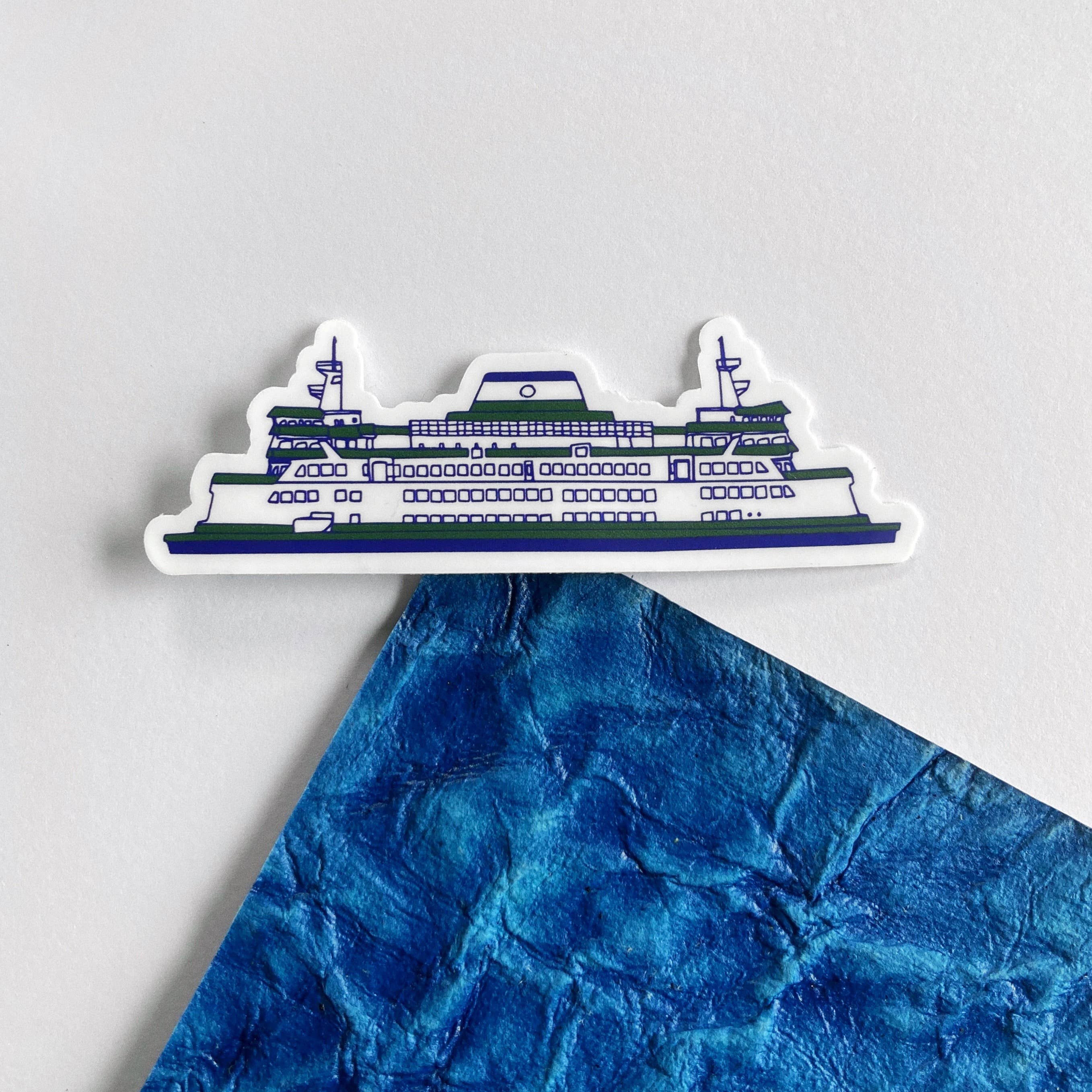 Washington State Ferry Sticker - Image 3