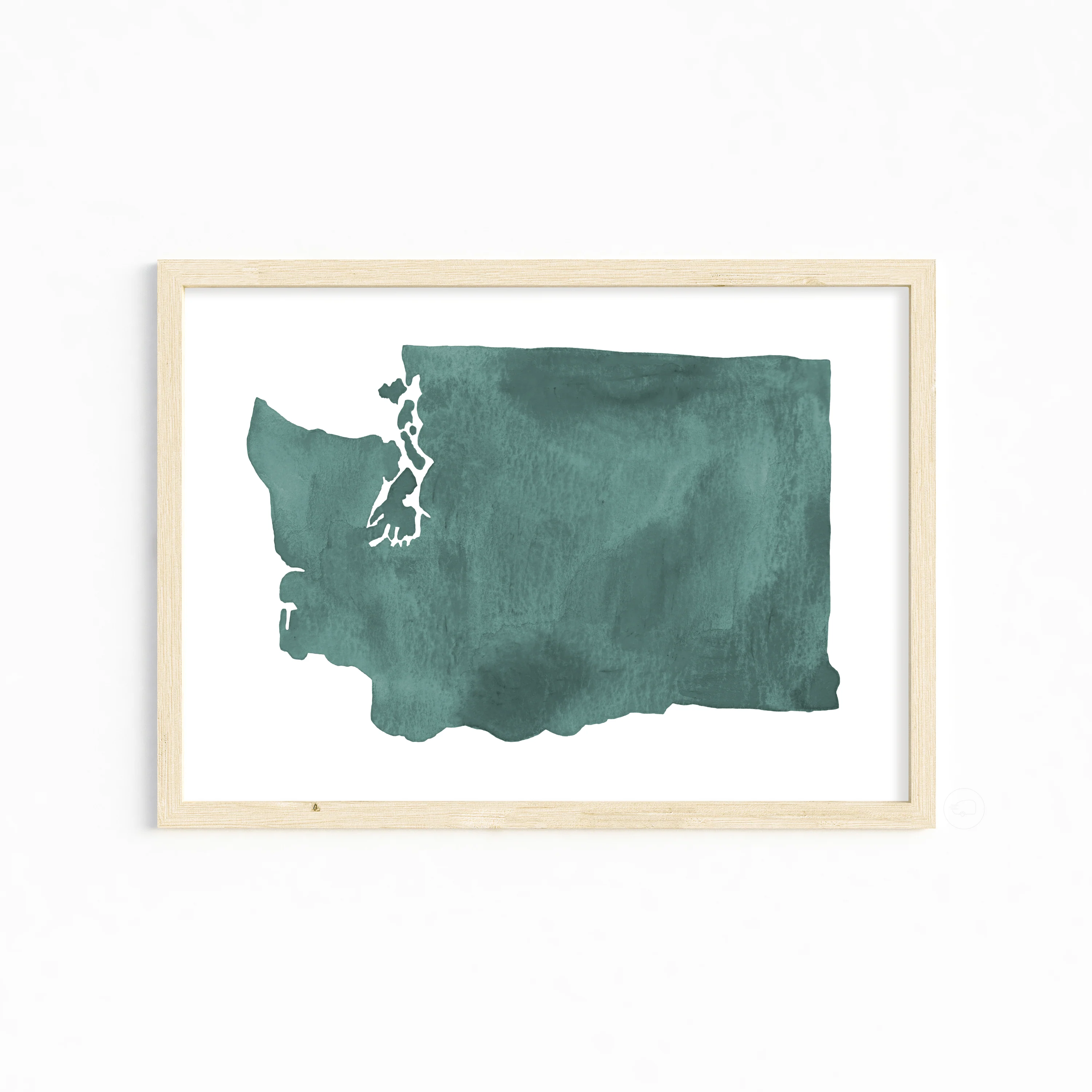 Washington Watercolor Print - Image 2