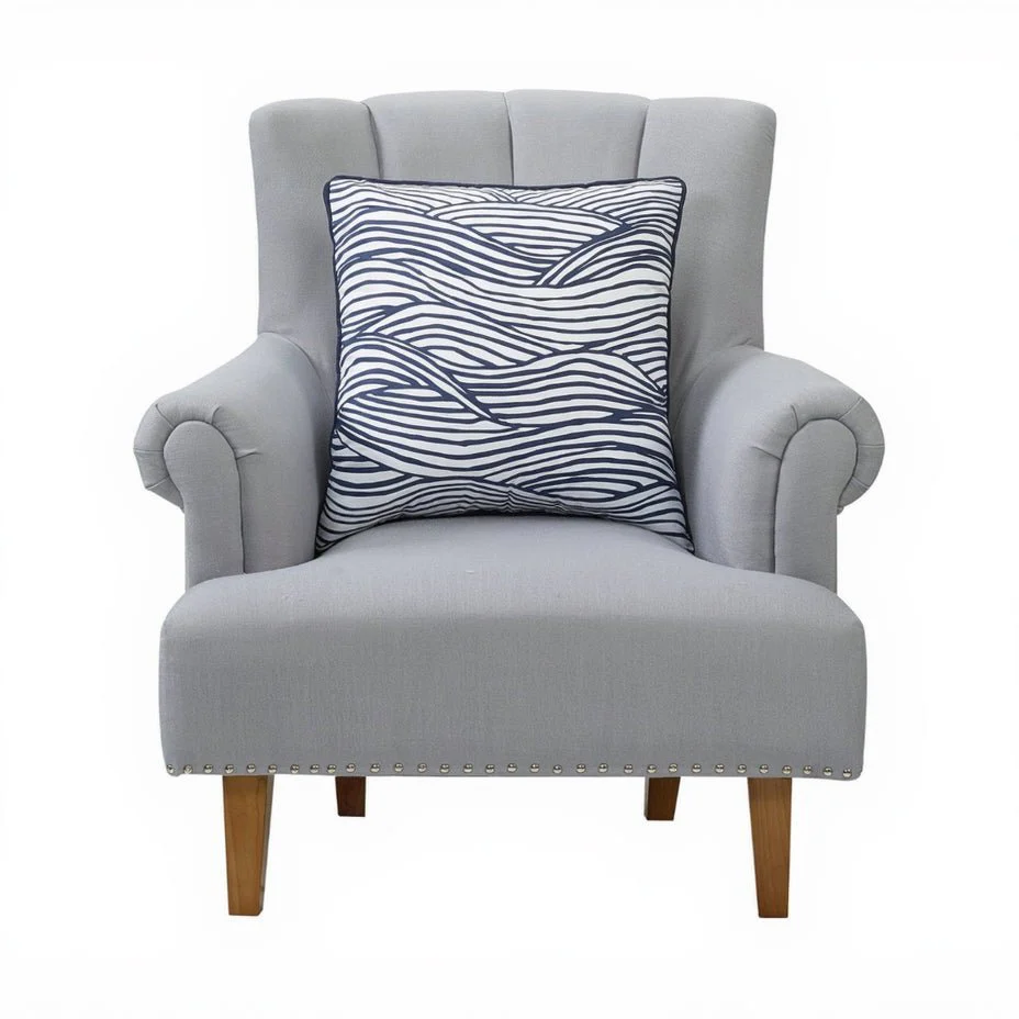 Waves Indoor/Outdoor Pillow - Image 2