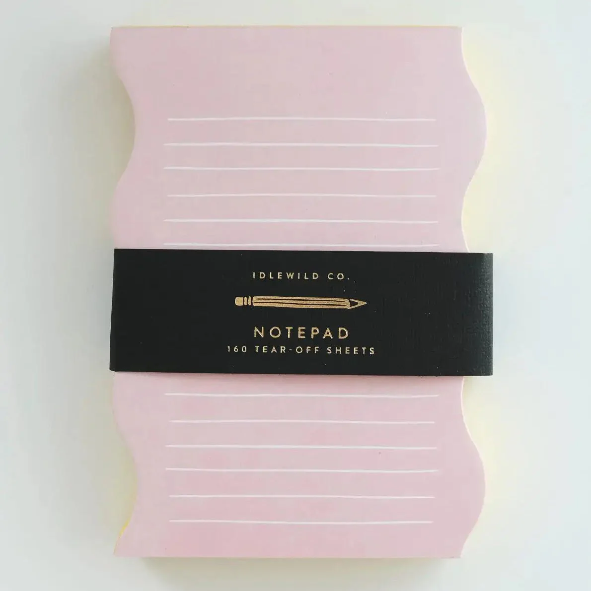 Wavy Shaped Lined Notepad - Image 12