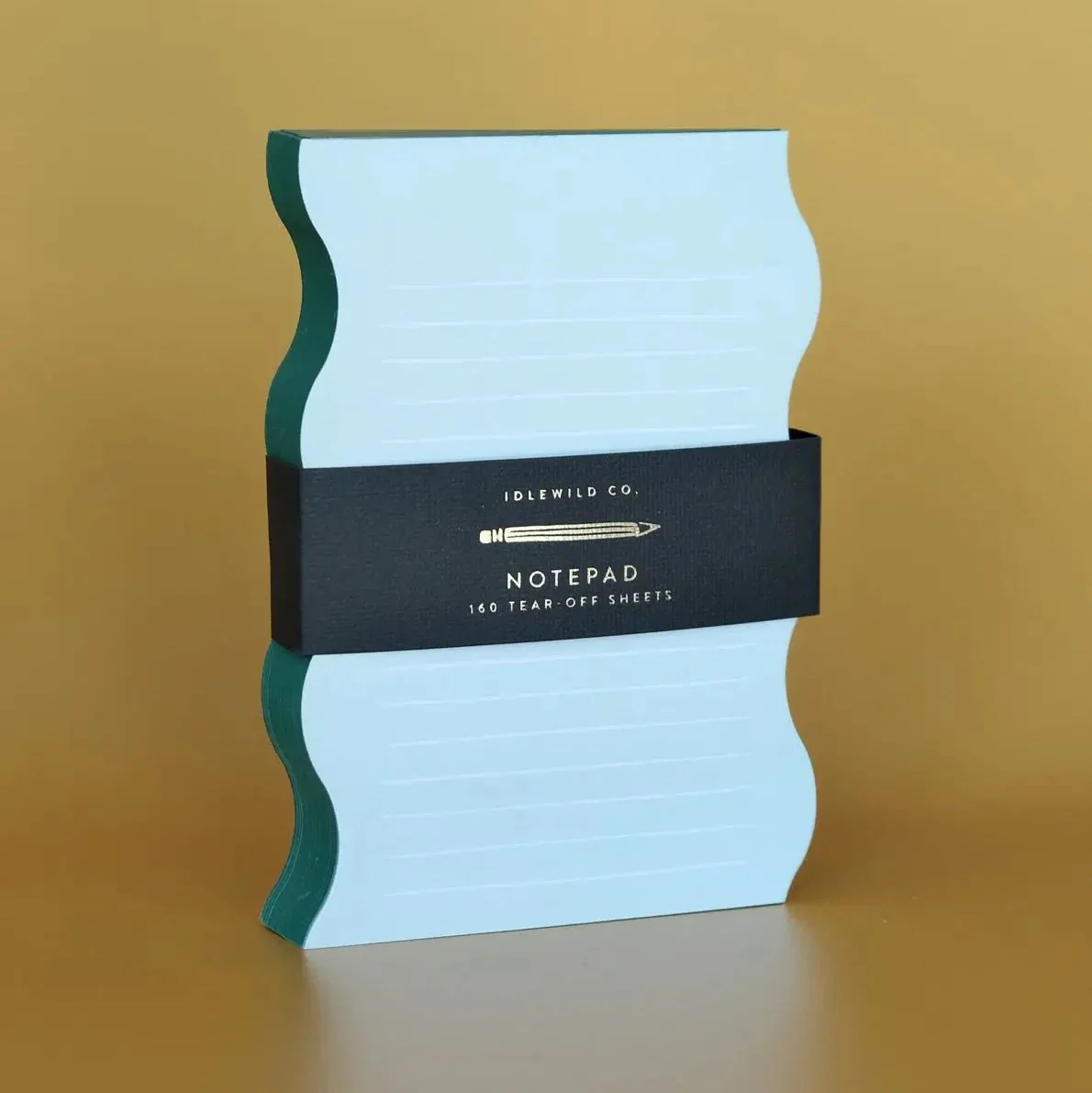 Wavy Shaped Lined Notepad - Image 2