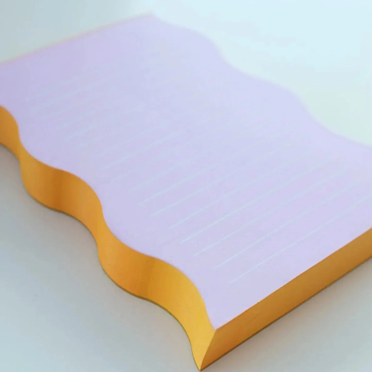 Wavy Shaped Lined Notepad - Image 6