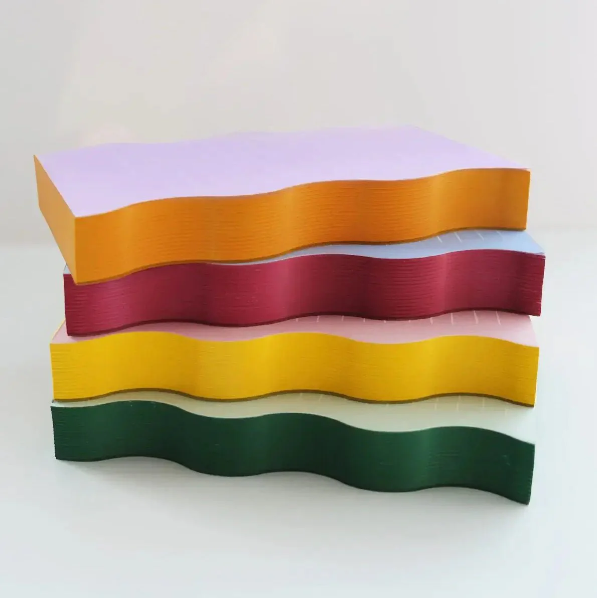 Wavy Shaped Lined Notepad - Image 8