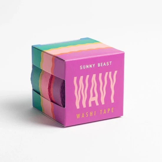 Wavy Washi Tape Set - Image 2