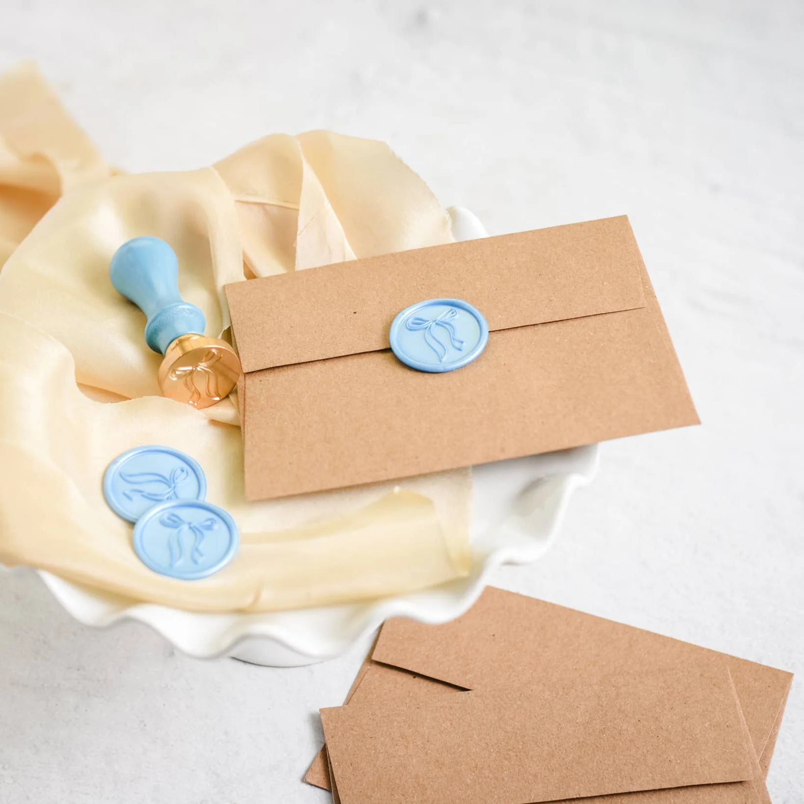 Wax Seal Stamp and Wax Stick Set - Image 9