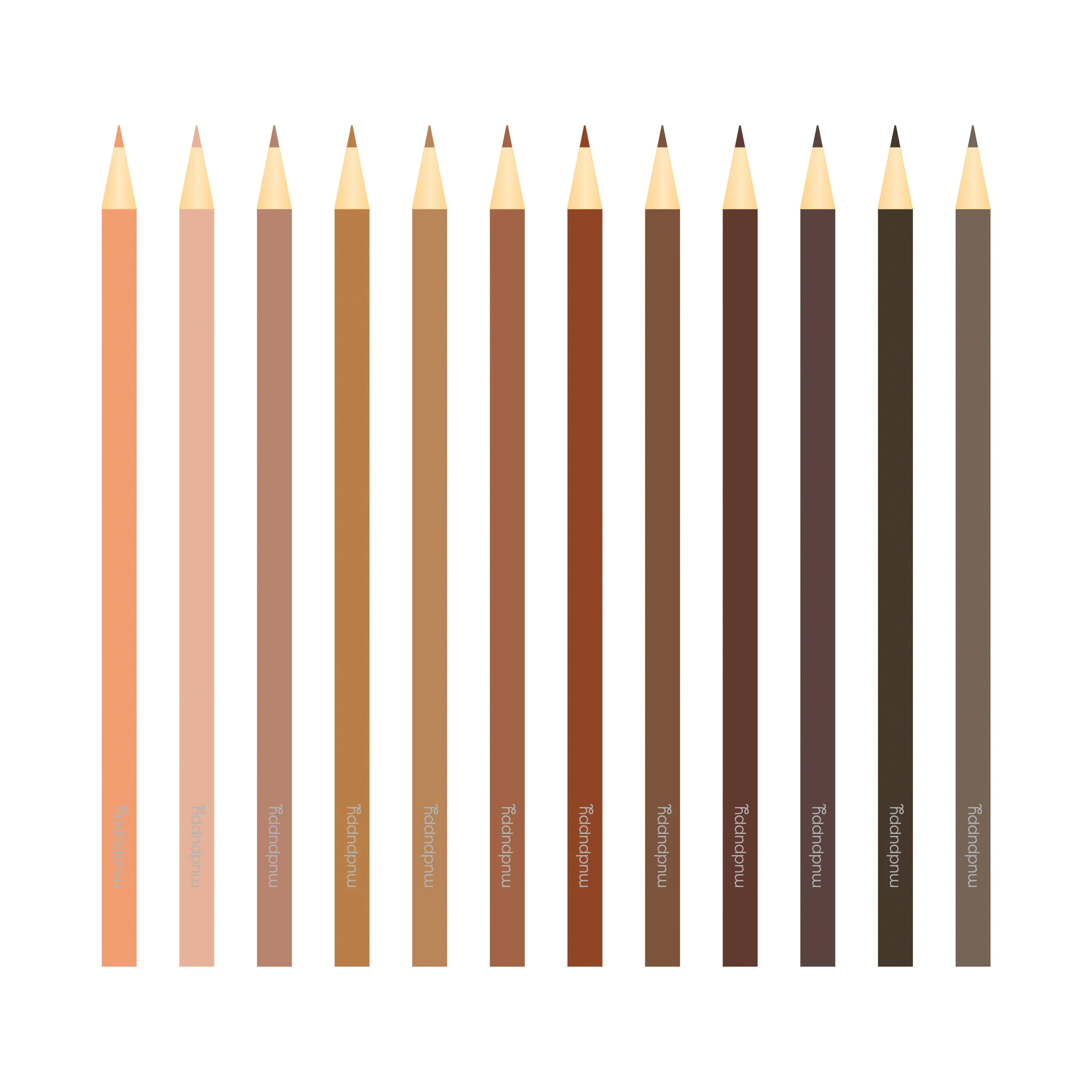 We Are Colorful Skin Tone Colored Pencils - Image 2