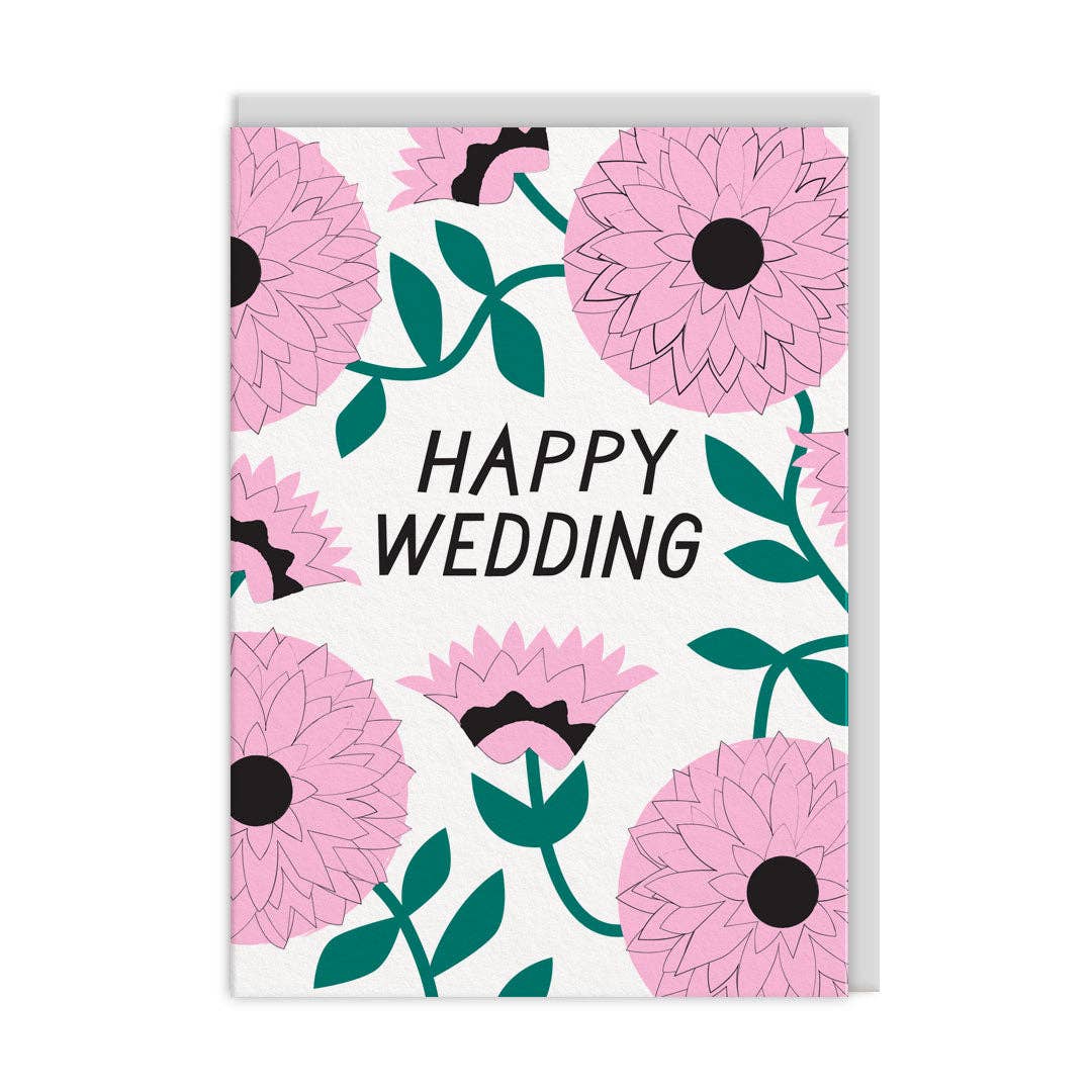 Wedding Flowers Card