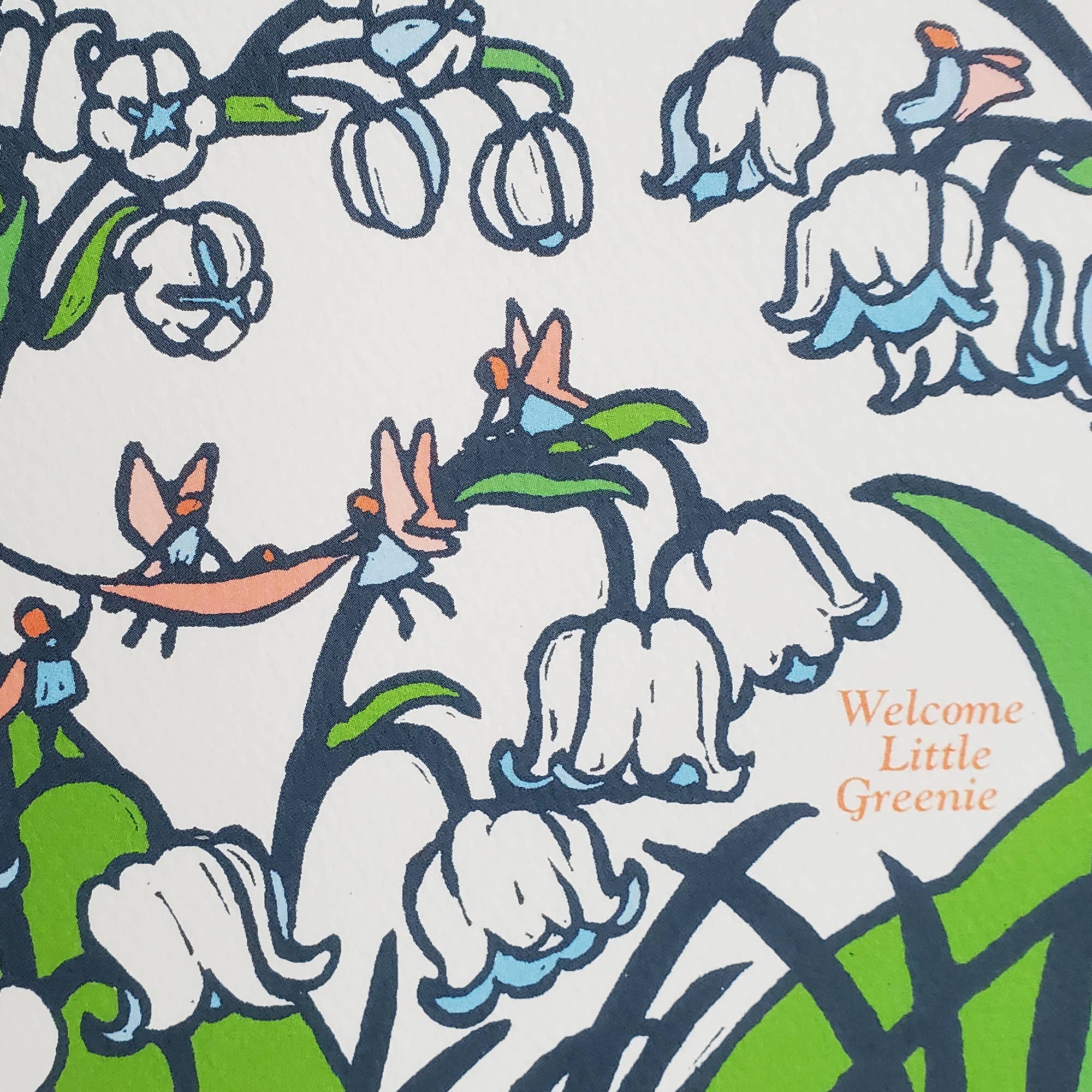 Welcome Little Greenie Baby Card - Image 3