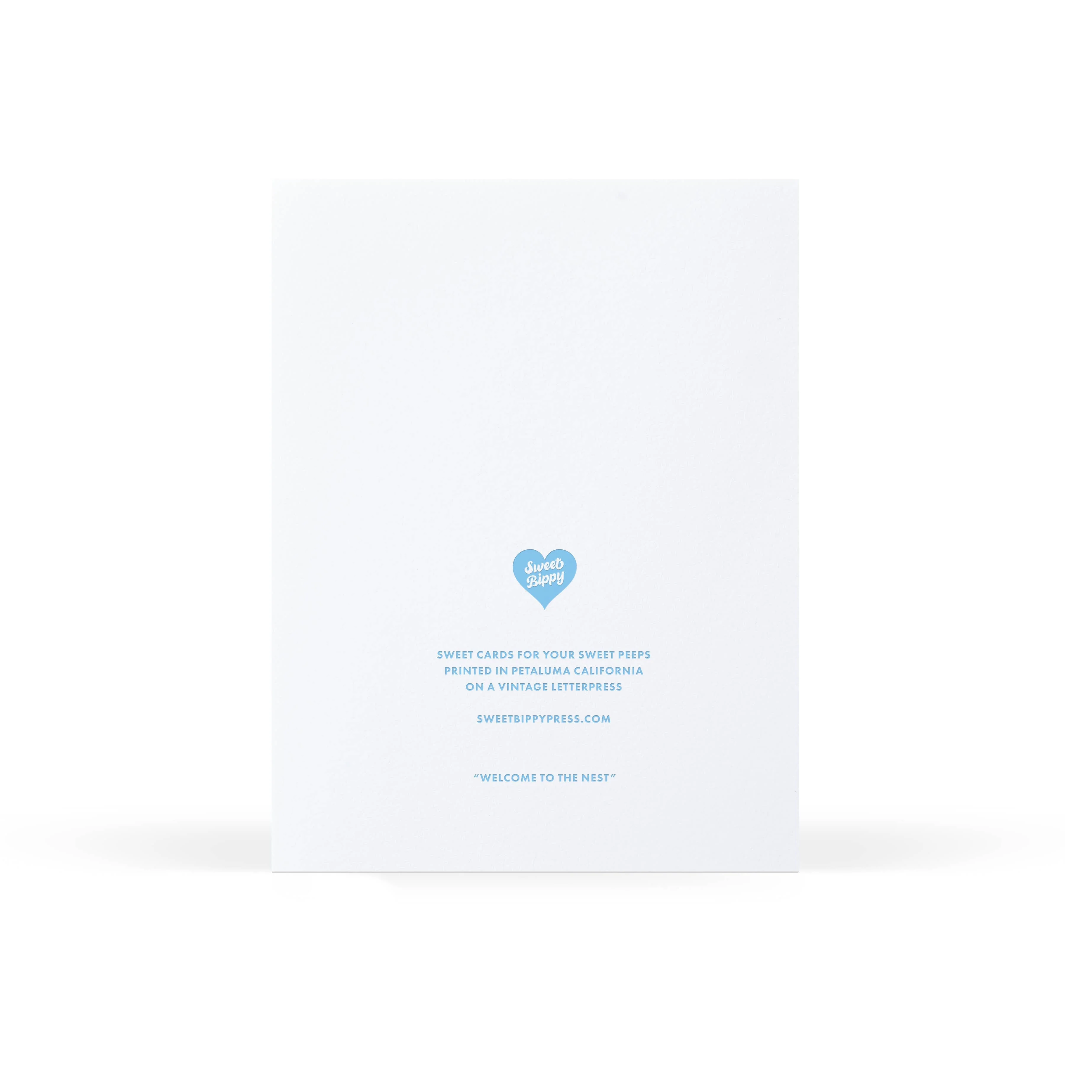 Welcome to the Nest Baby Card - Image 2