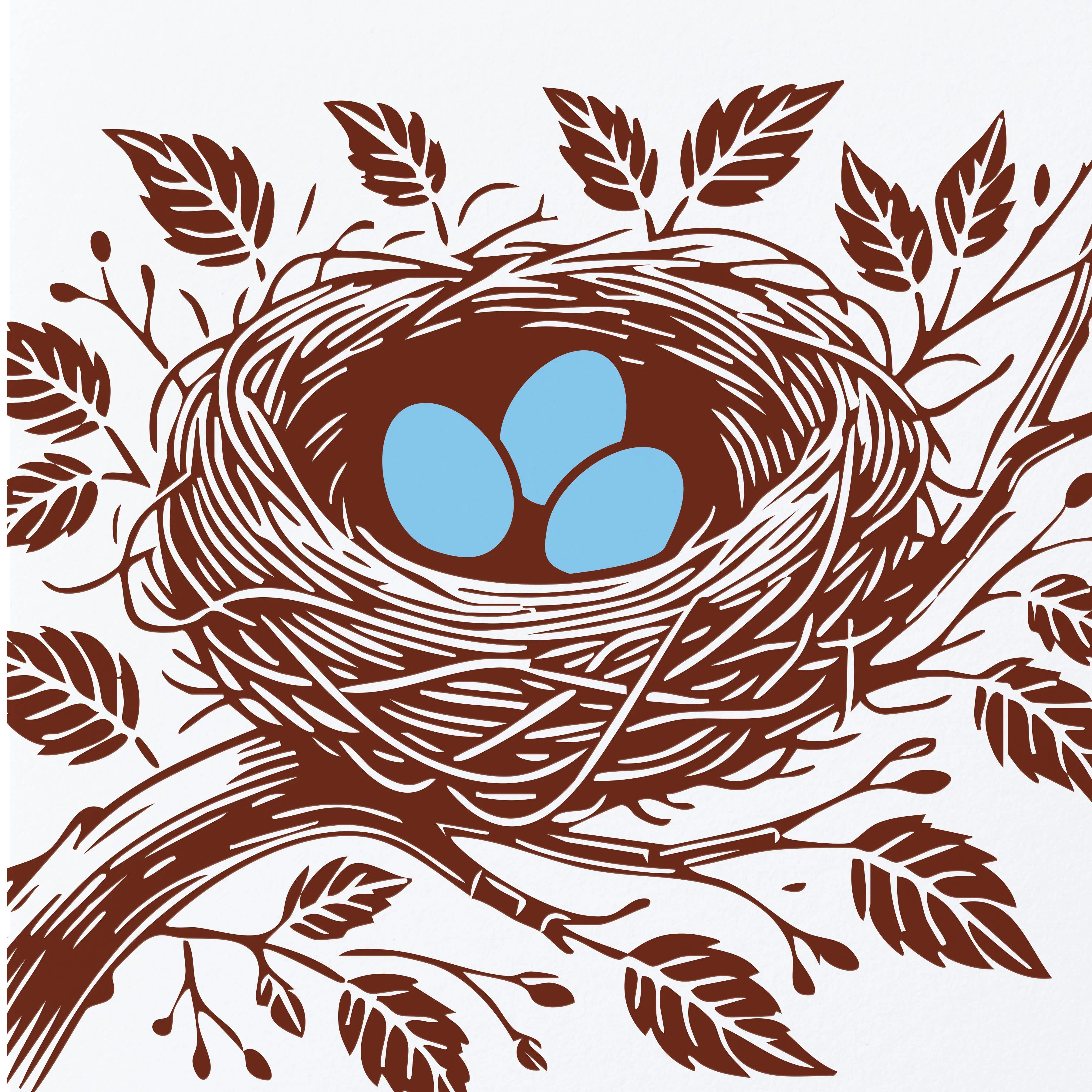 Welcome to the Nest Baby Card - Image 3