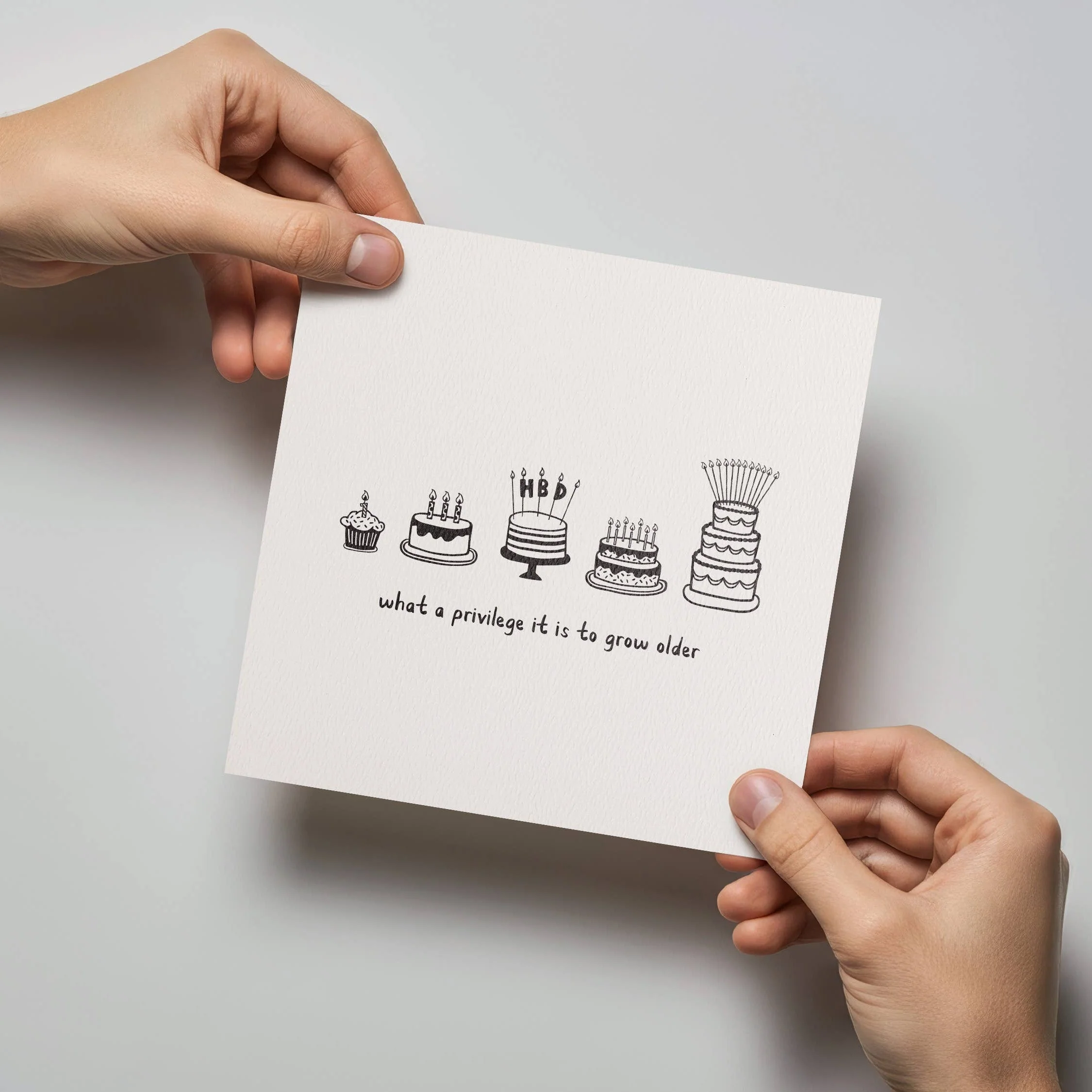 Privilege to Grow Older Birthday Card - Image 3