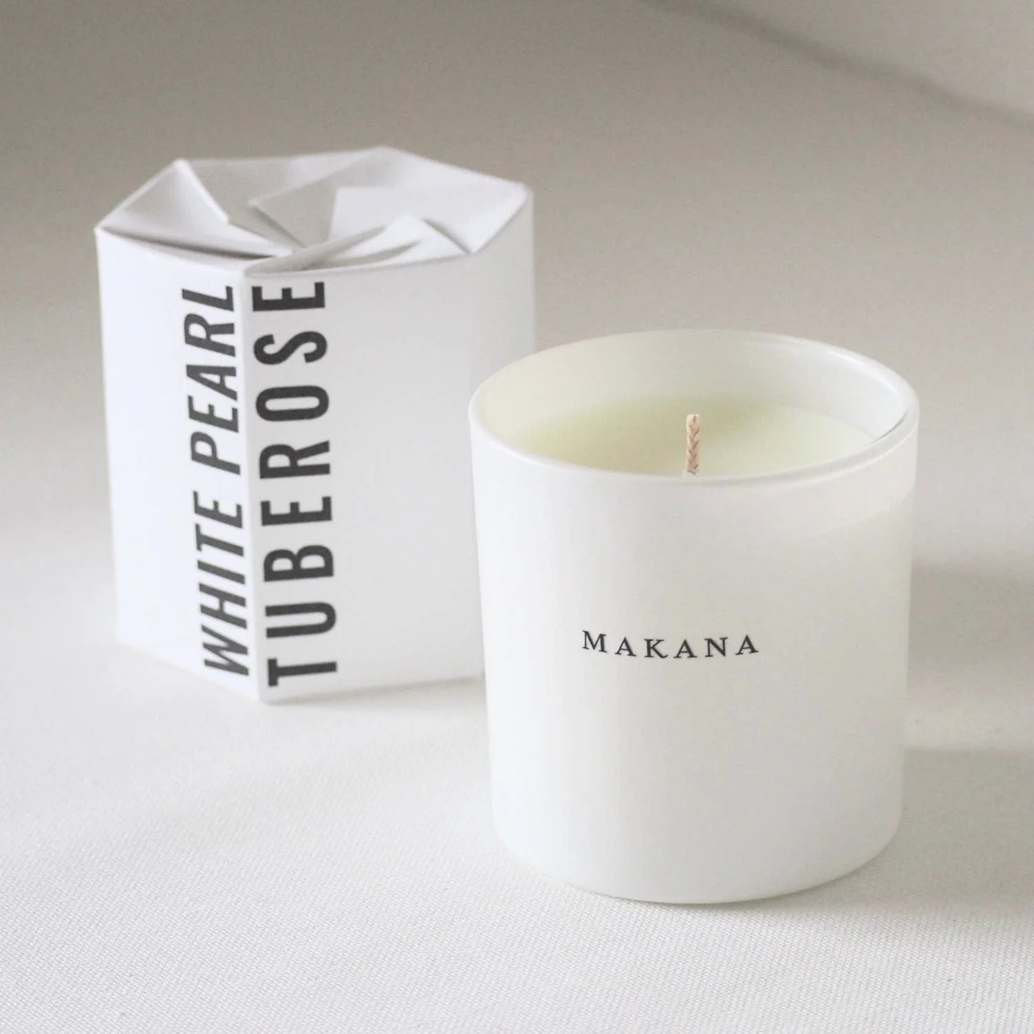 White Pearl Tuberose Candle - Image 5