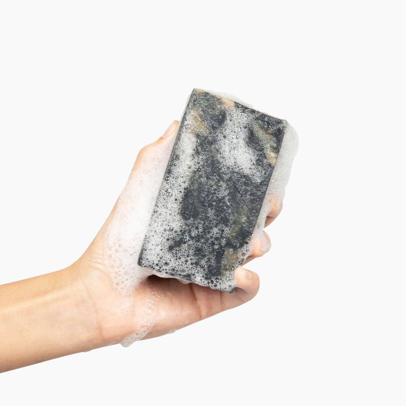 Moon Rock Soap: Black Currant & Charcoal - Image 2