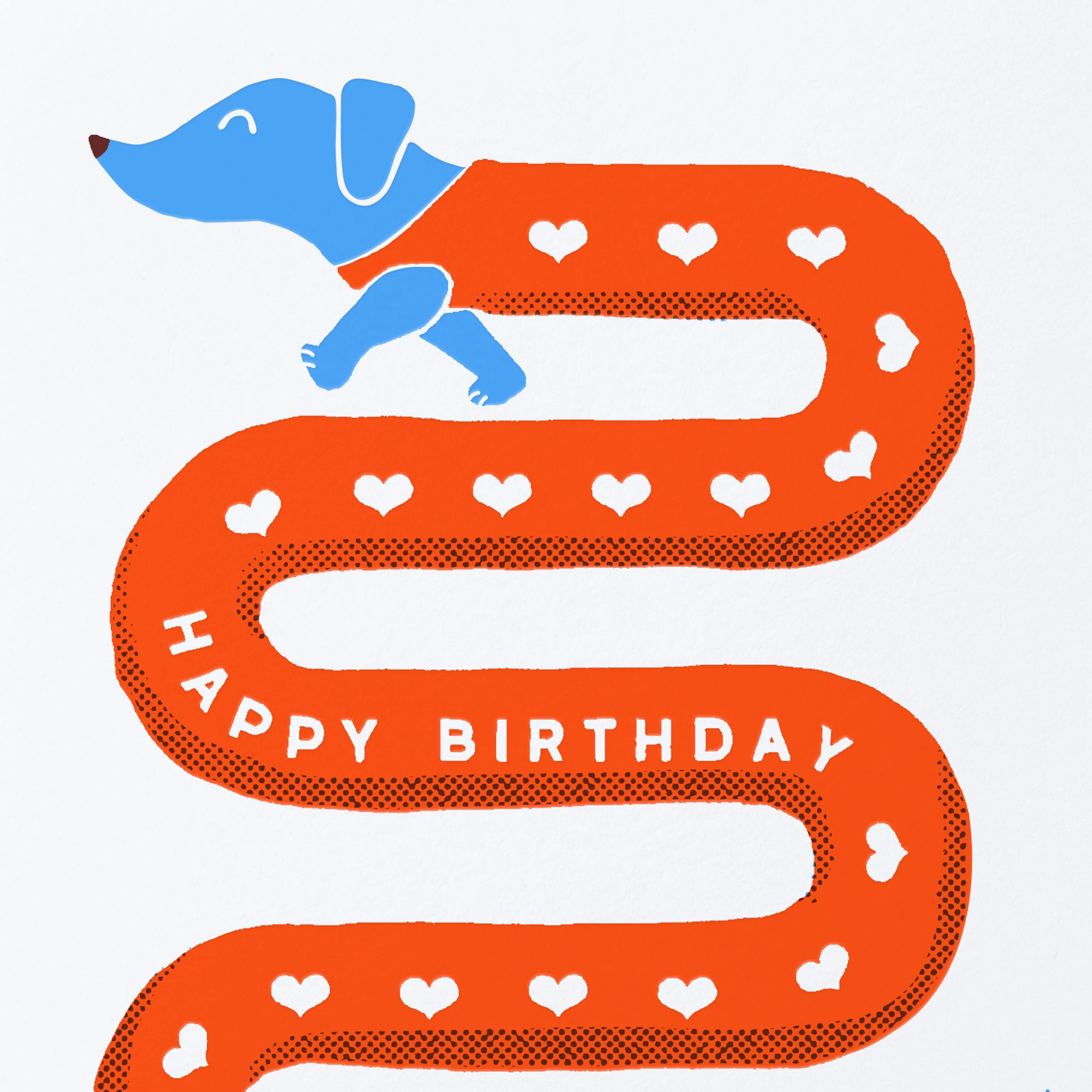 Wiener Dog Birthday Card - Image 2