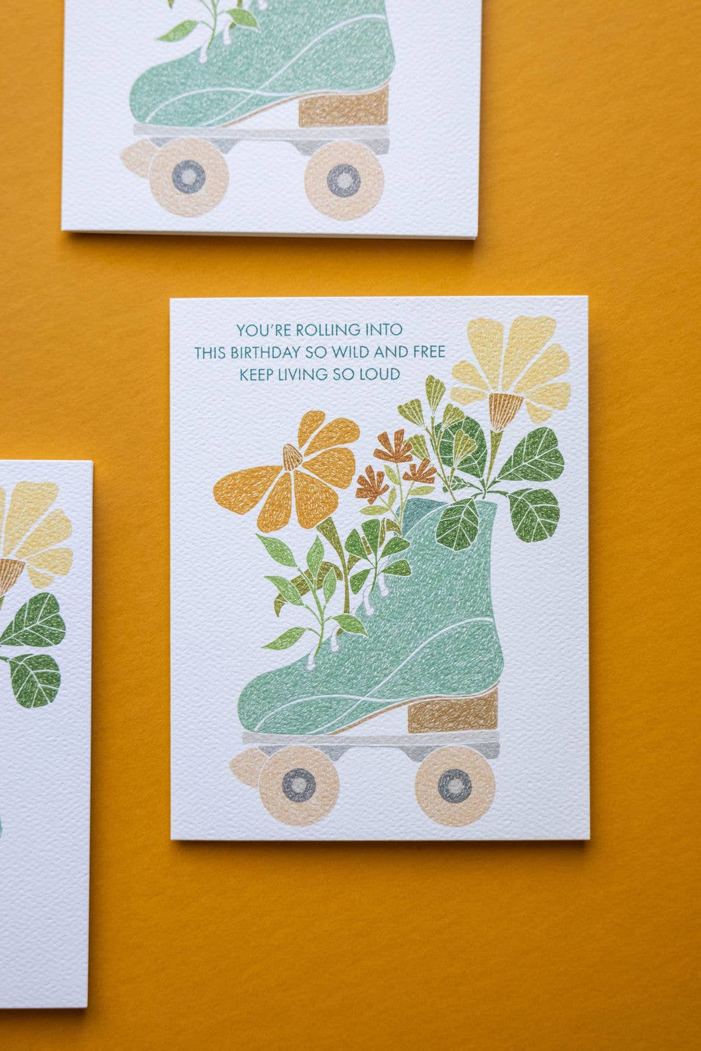 Roller Skate Birthday  Card - Image 2