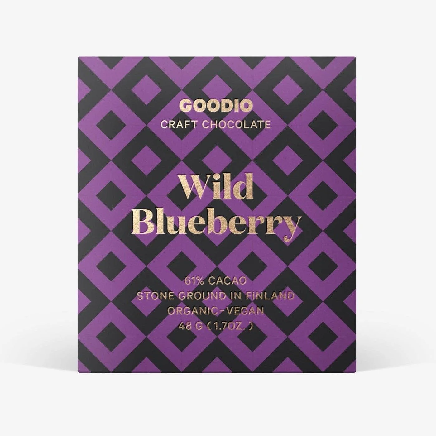 Wild Blueberry 61% Chocolate Bar - Image 3