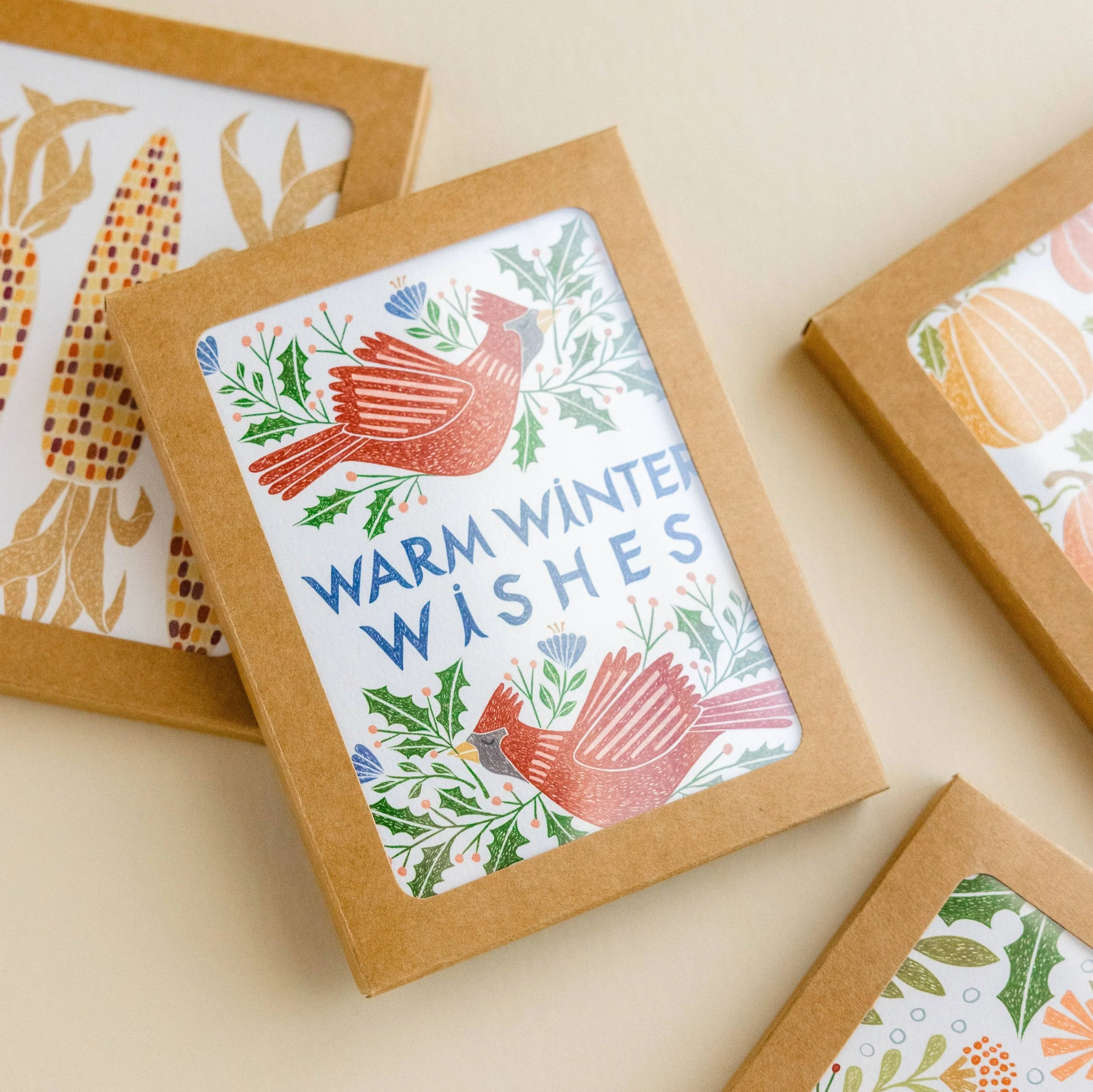 Winter Cardinals Card Box Set - Image 4