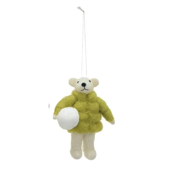 Winter Coat Animals Ornament - Image 3